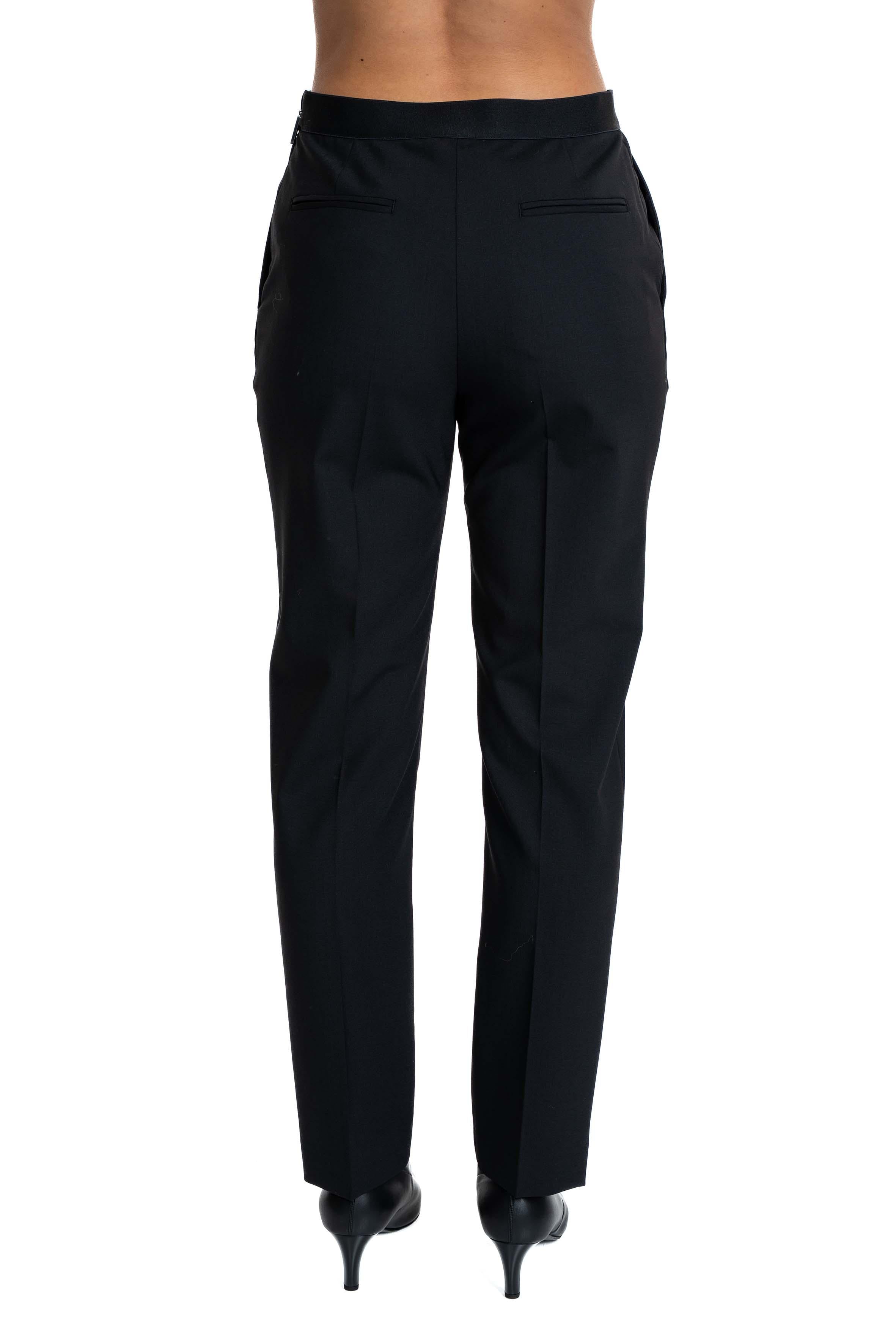 Pantalone cino di Msgm 3941MDP13 BLACK MSGM