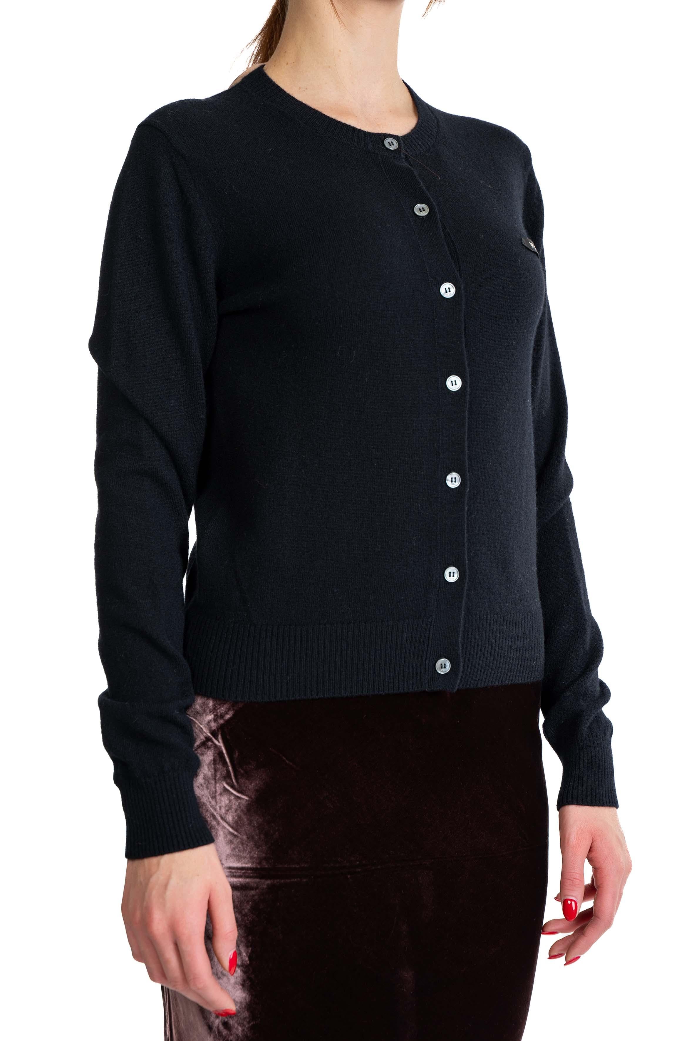 Cardigan nero A036 A036 9000 N° 21