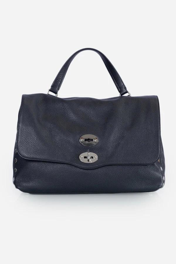 Borsa Postina S Daily blu POSTINA S DAILY G BL ZANELLATO