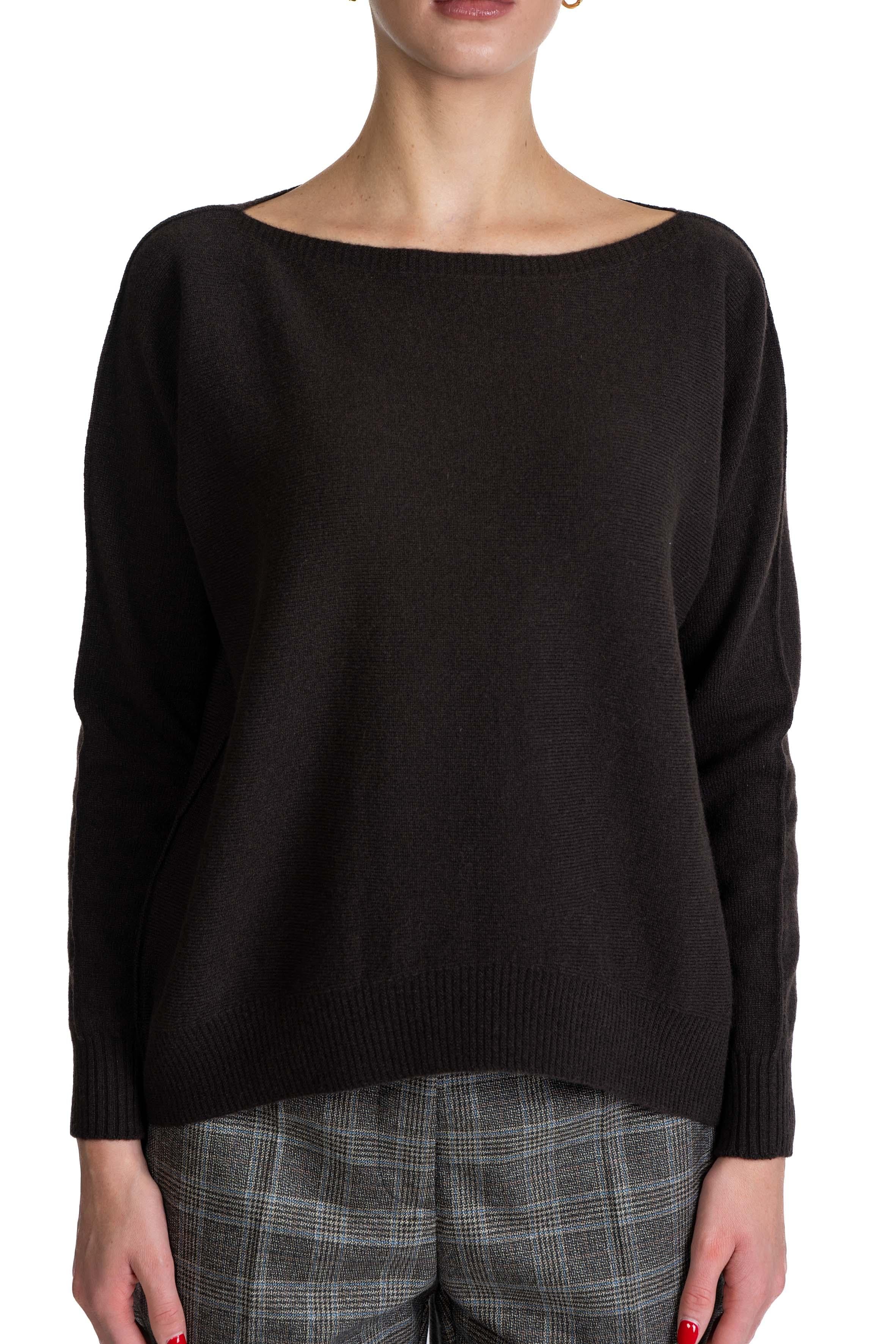 Maglia scollo a barca 61156 WENGE D.EXTERIOR