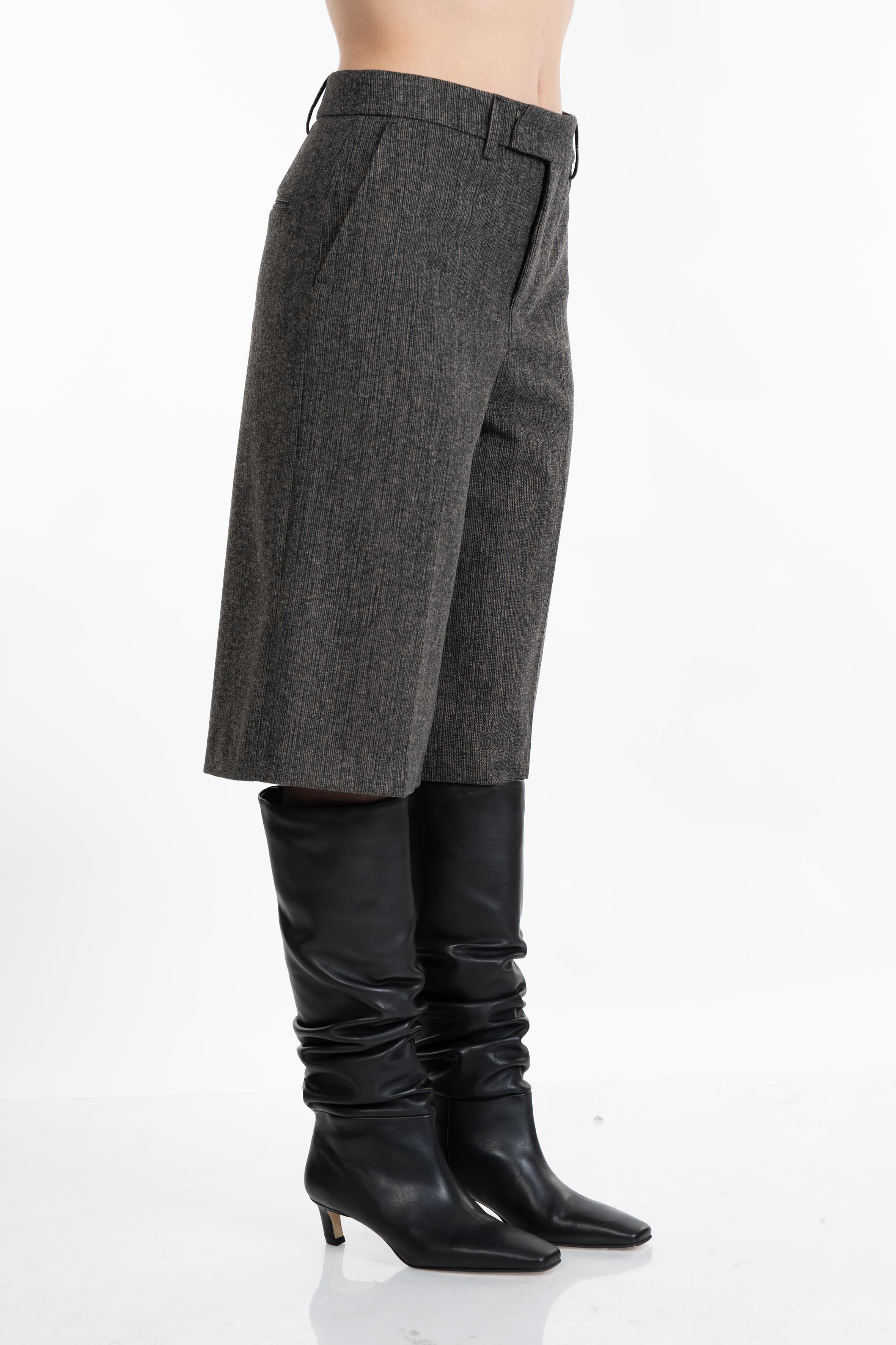 Bermuda nero e beige 4557 4384 MORO ALICE MILLER