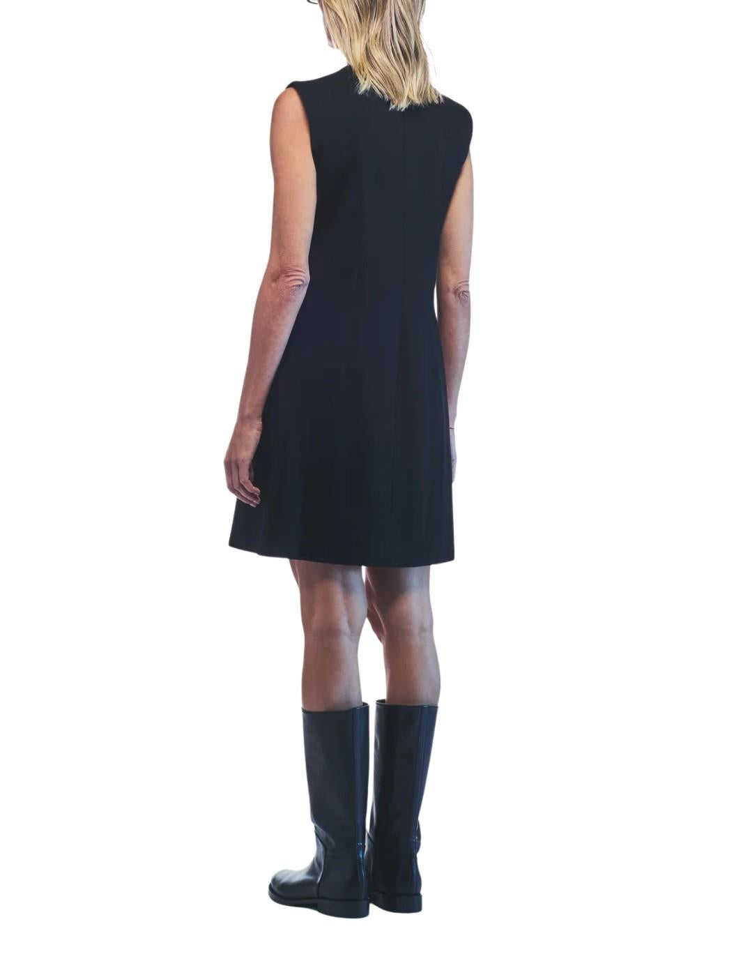 Abito midi Micol nero MICOL Y69 LIVIANA CONTI