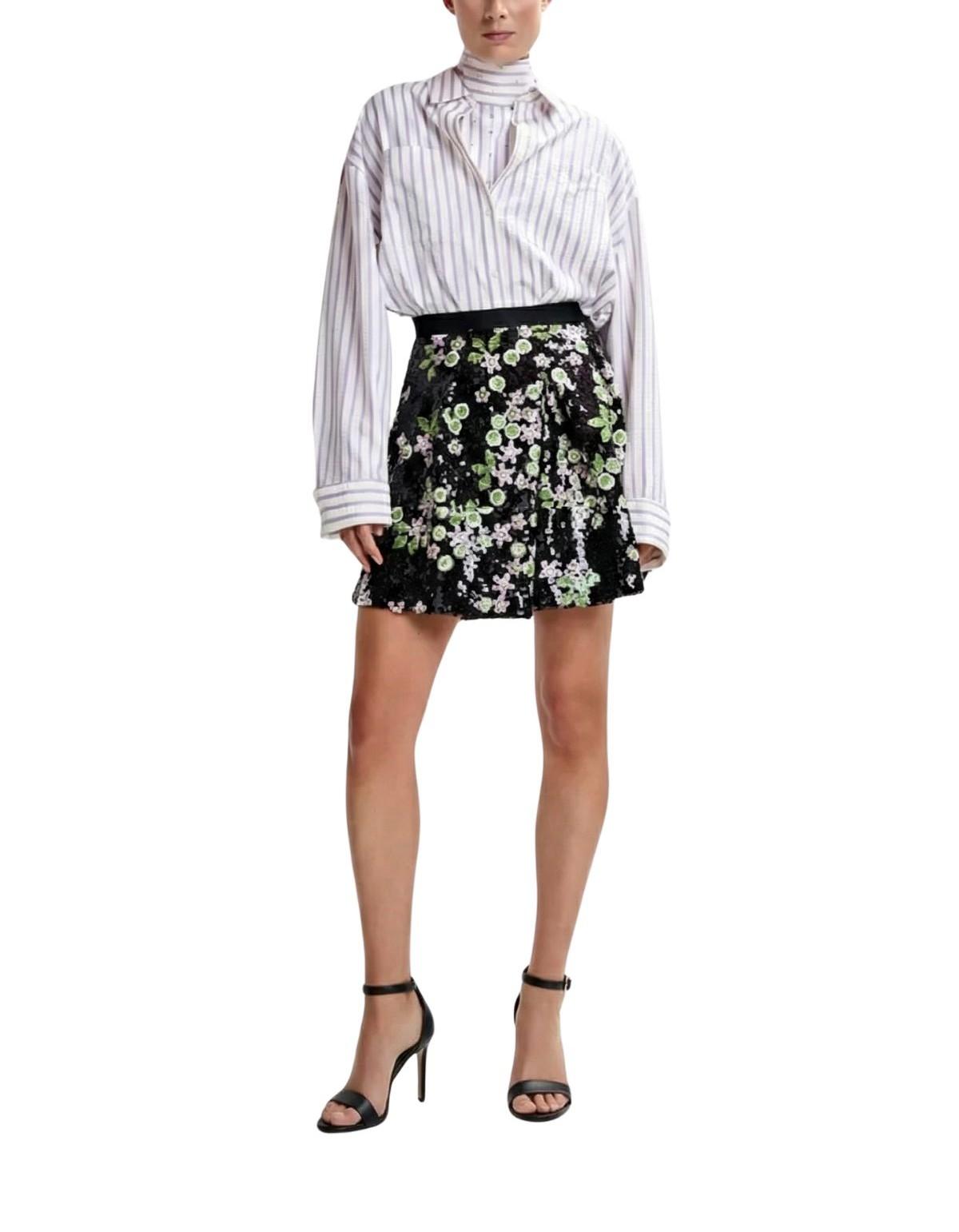 Camicia Janna a righe JANNA SHIRT COMBO 3 BRIGHT MAUVE ESSENTIEL ANTWERP