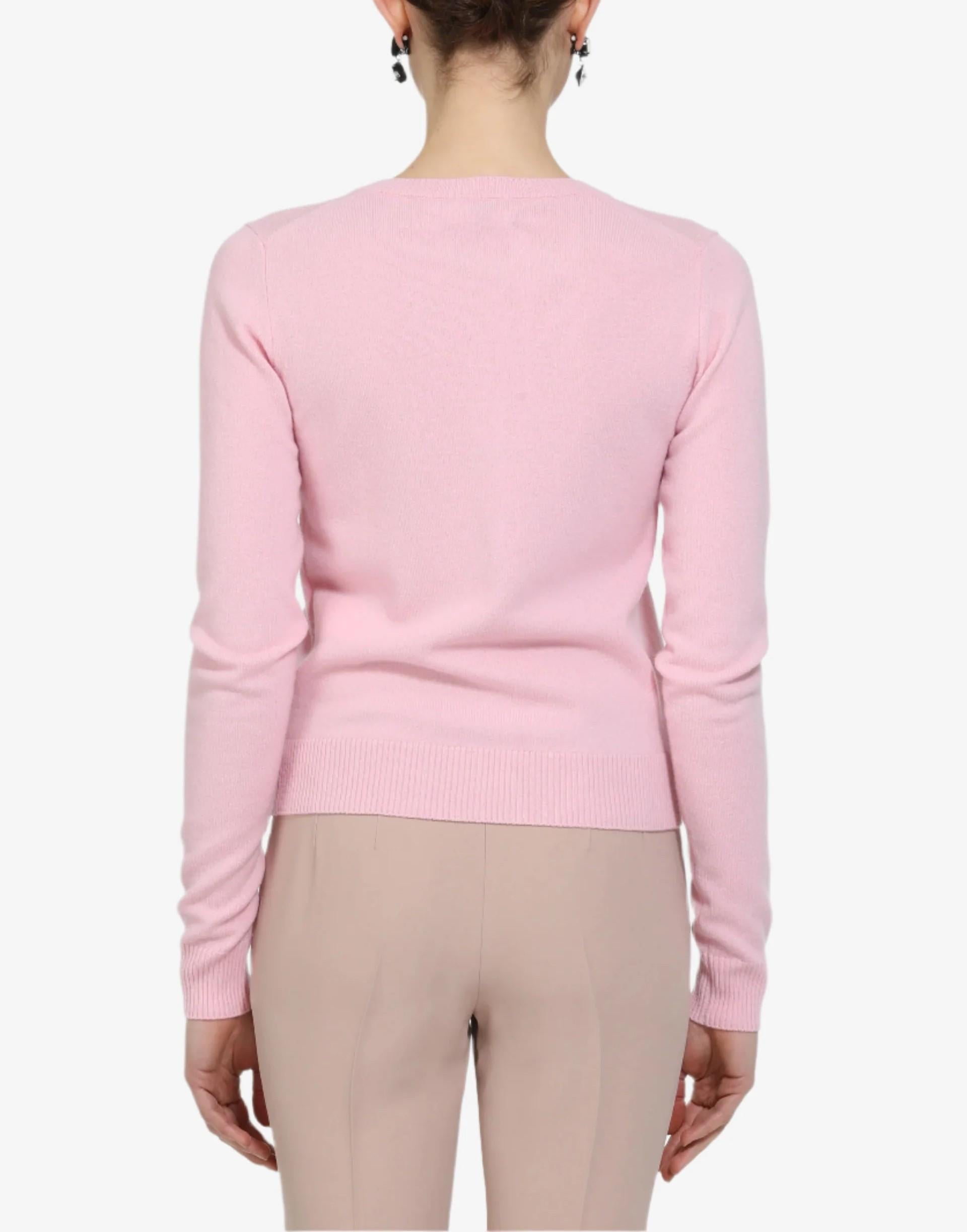 Cardigan rosa A036 4421 N° 21