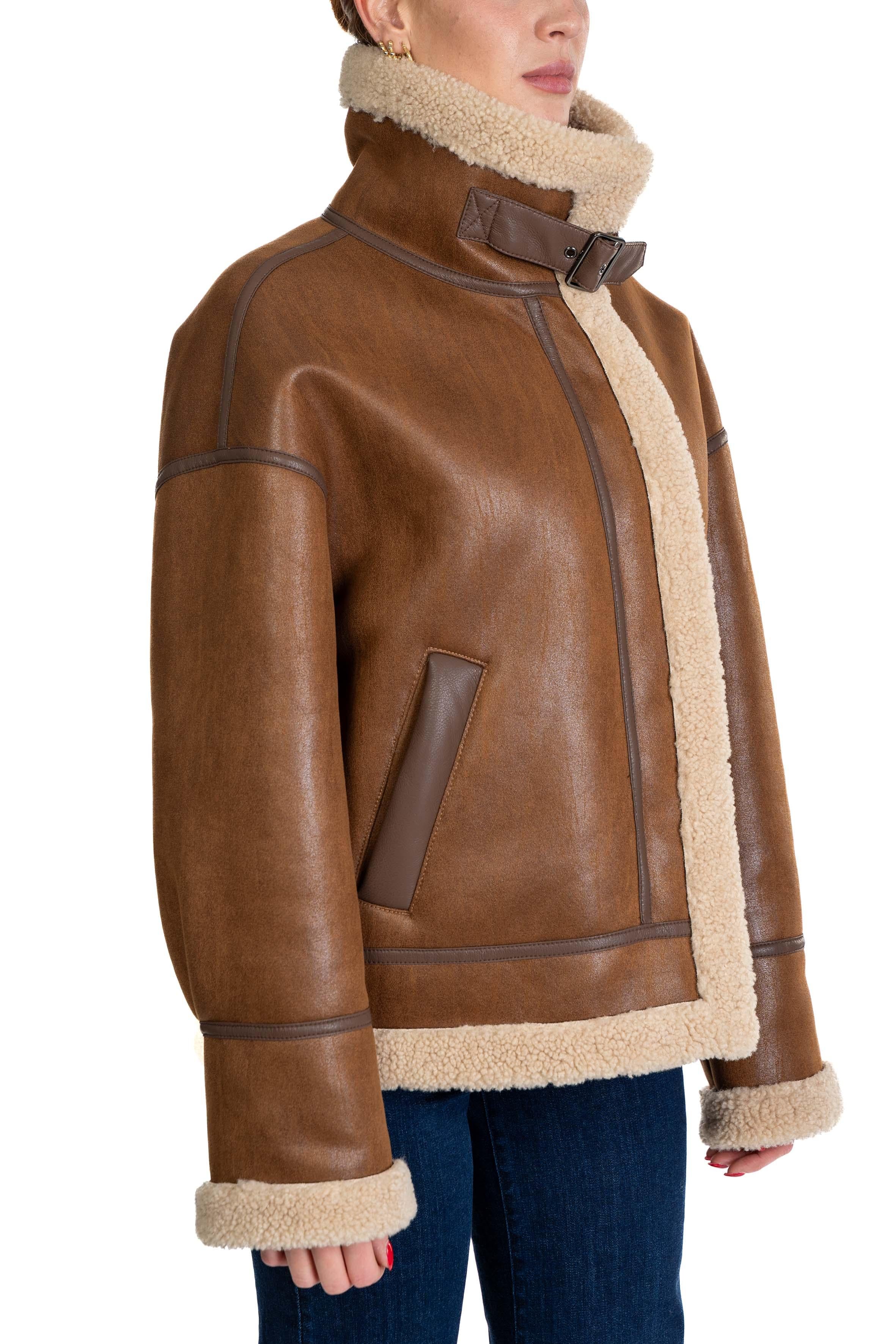 bomber eco montone 7225 TABACCO Bully