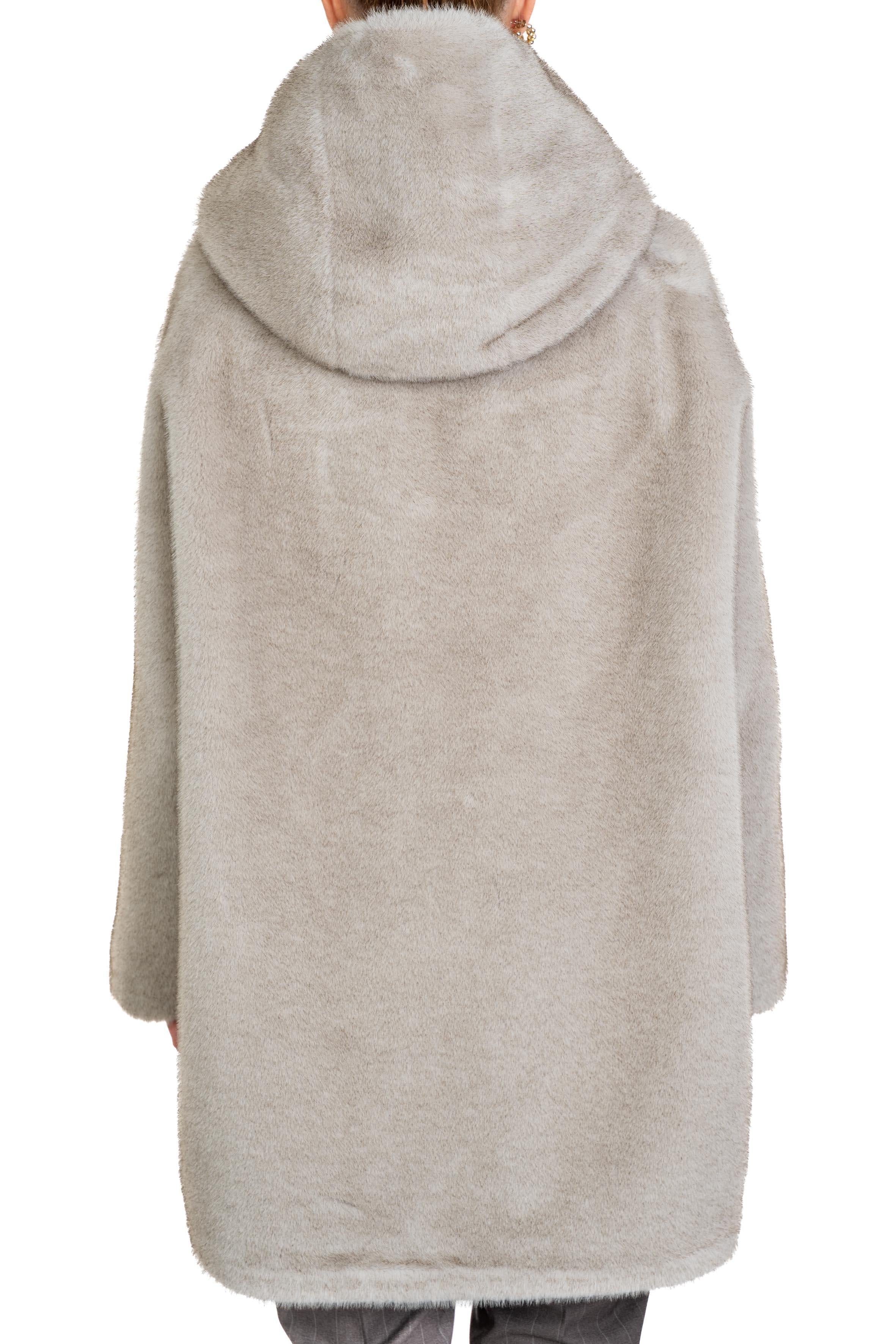 Giaccone con cappuccio 7223 perla 7223 PERLA Bully