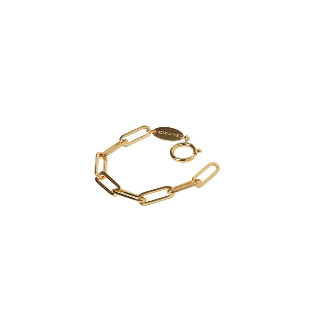 Bracciale Square oro BRACELET SQUARE GOLD FEDERICA TOSI