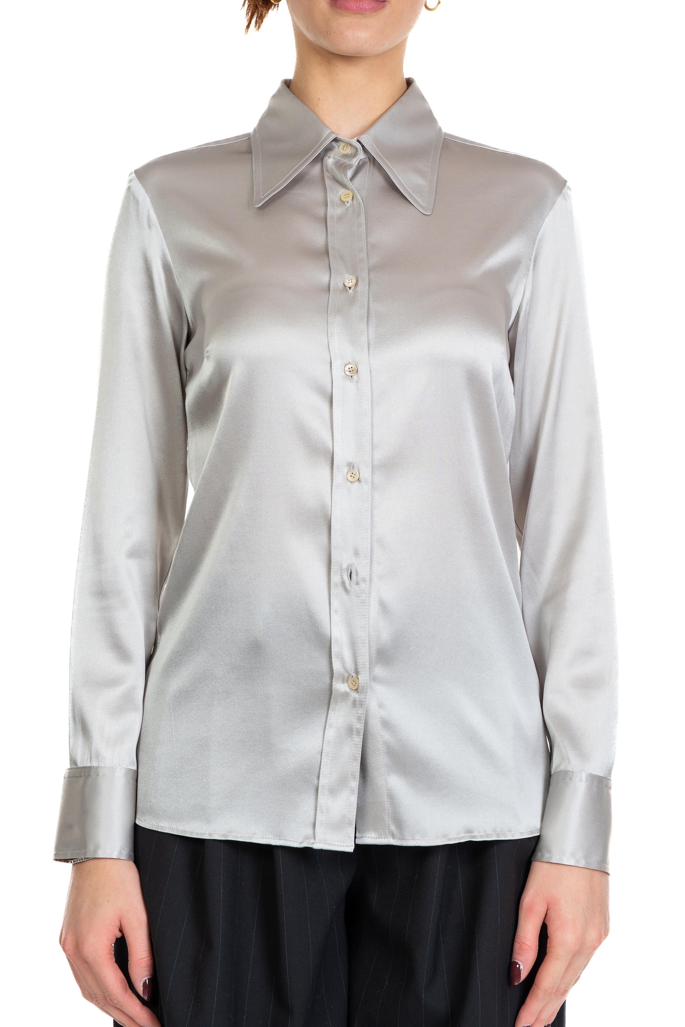 Camicia classica in seta 2094 3334 PERLA ALICE MILLER