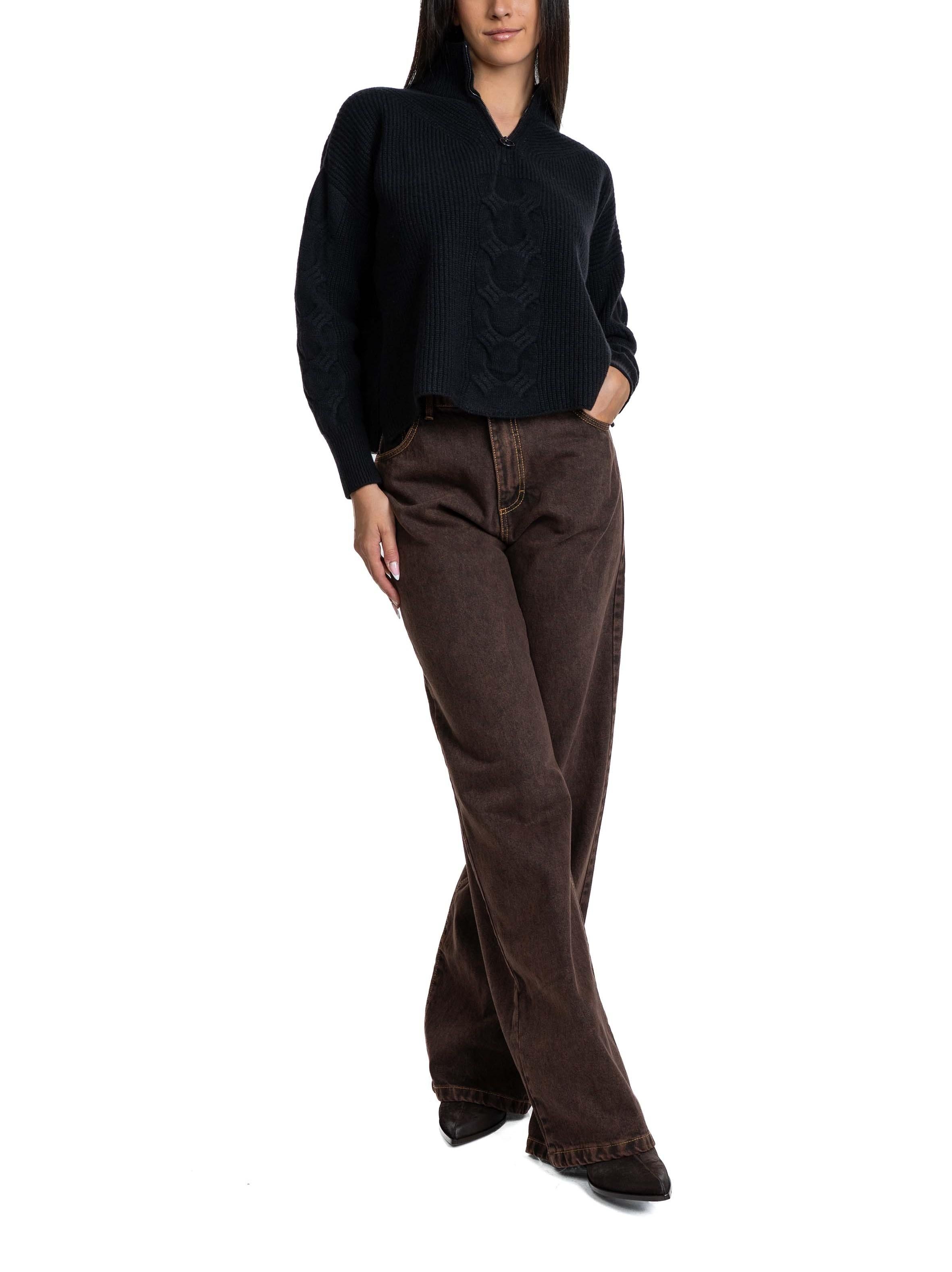 Maglia con trecce 6115 N D.EXTERIOR