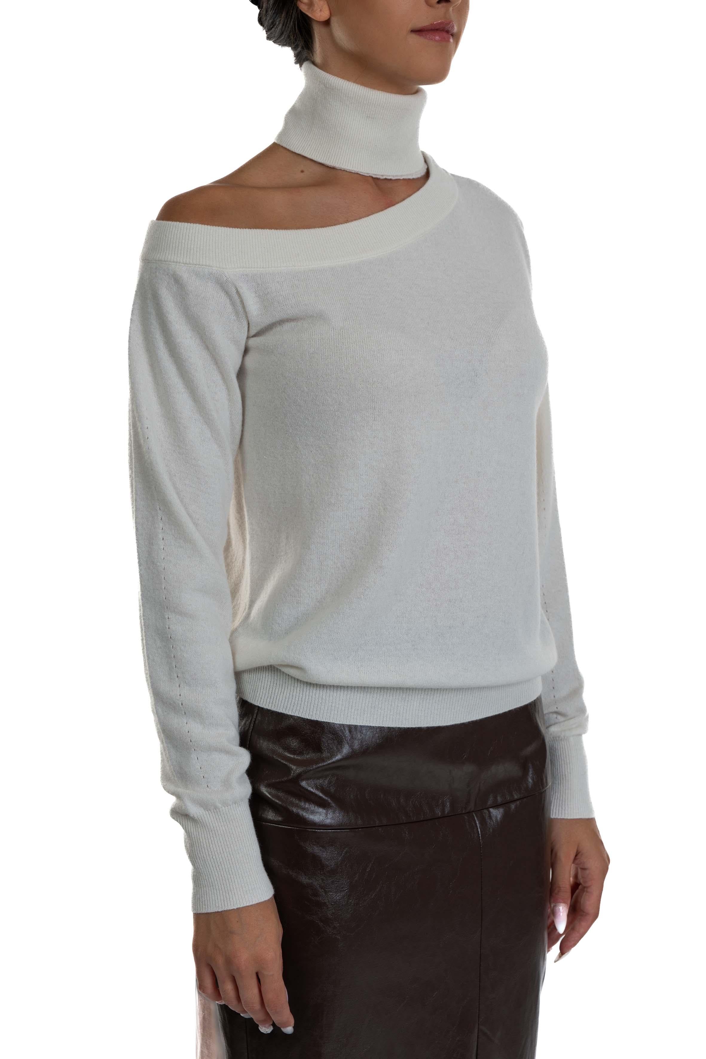 Maglia scollo a barca 32009 LATTE FEDERICA TOSI