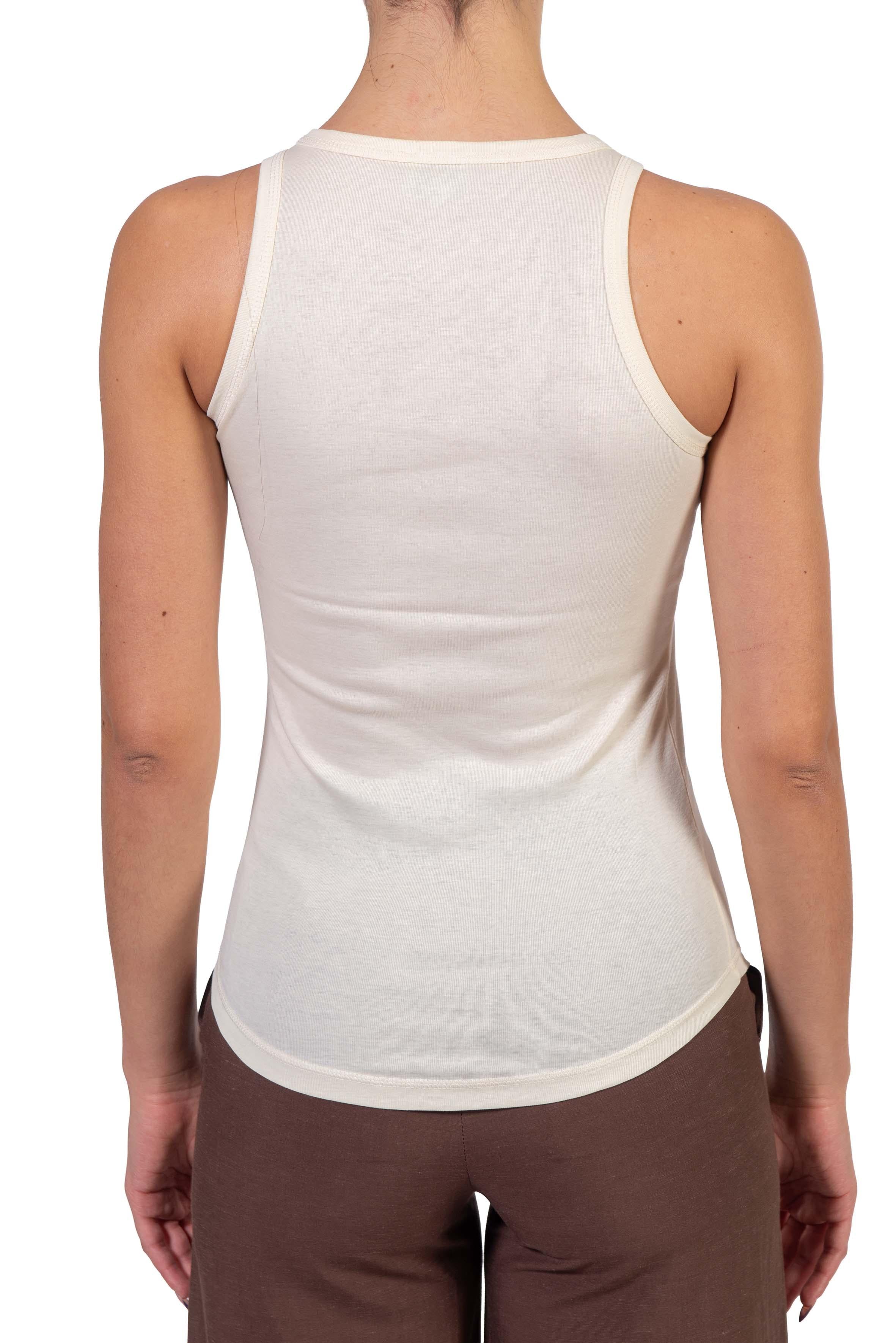 Canotta panna SABINA TOP CREME HERSKIND