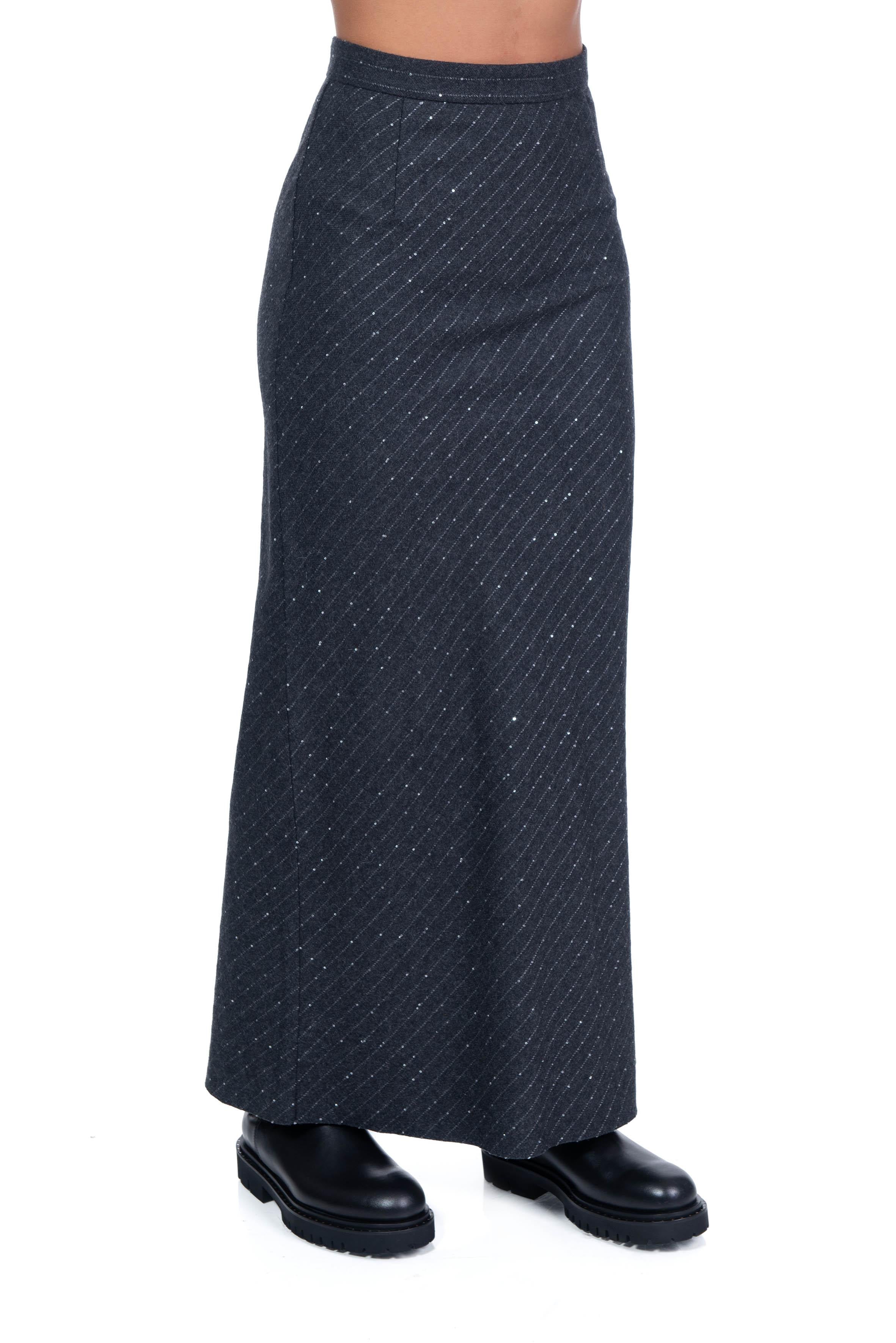 Gonna lounguette gessata J4015084 G JUCCA