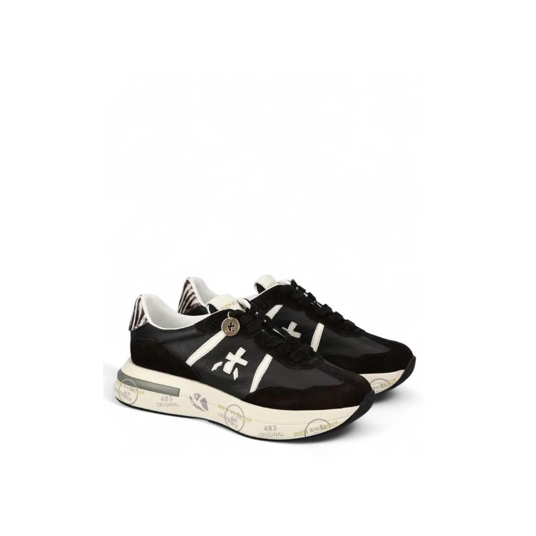 Sneackers Cassie 7681 CASSIE 7681 BLACK PREMIATA