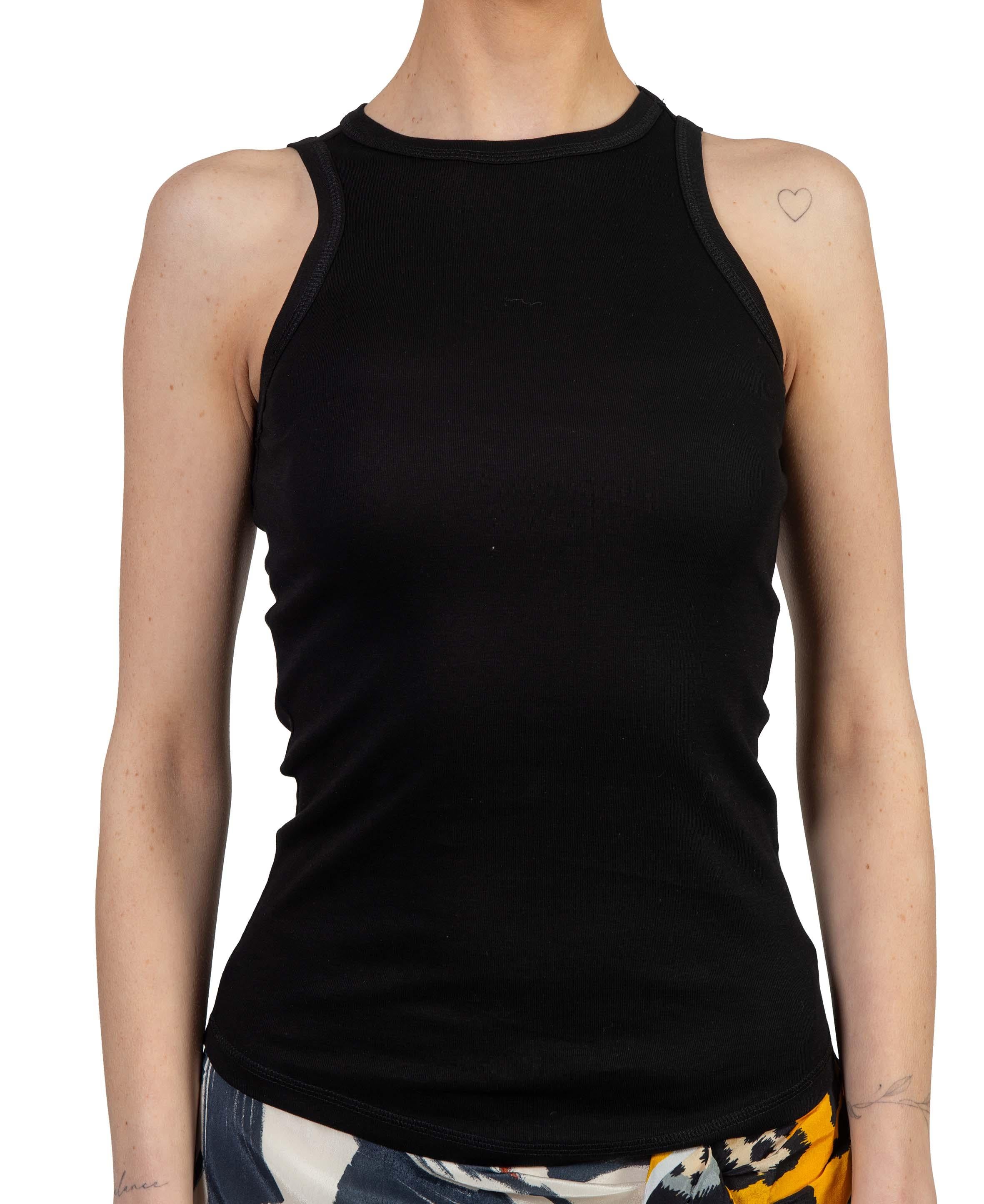Canotta nera SABINA TOP BLACK HERSKIND
