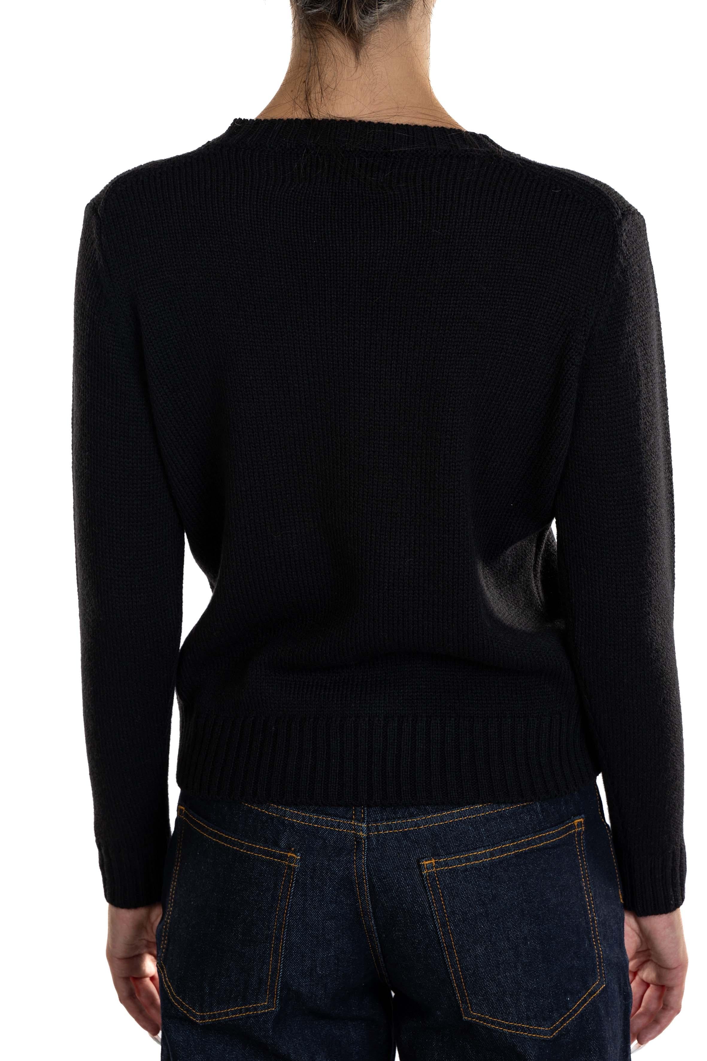 Maglia Marvin MARVIN JUMPER BLACK RUE MADAM