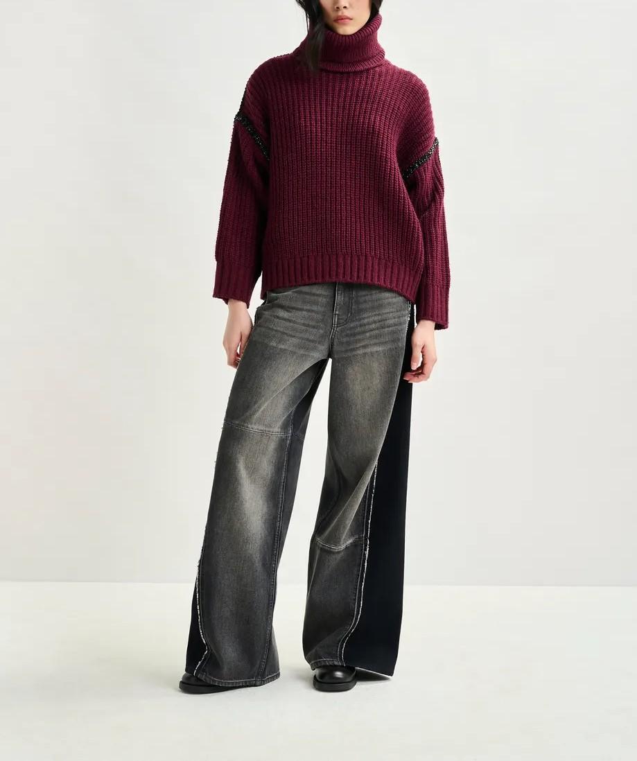 Maglione Indsay INDSAY MAUVE ESSENTIEL ANTWERP