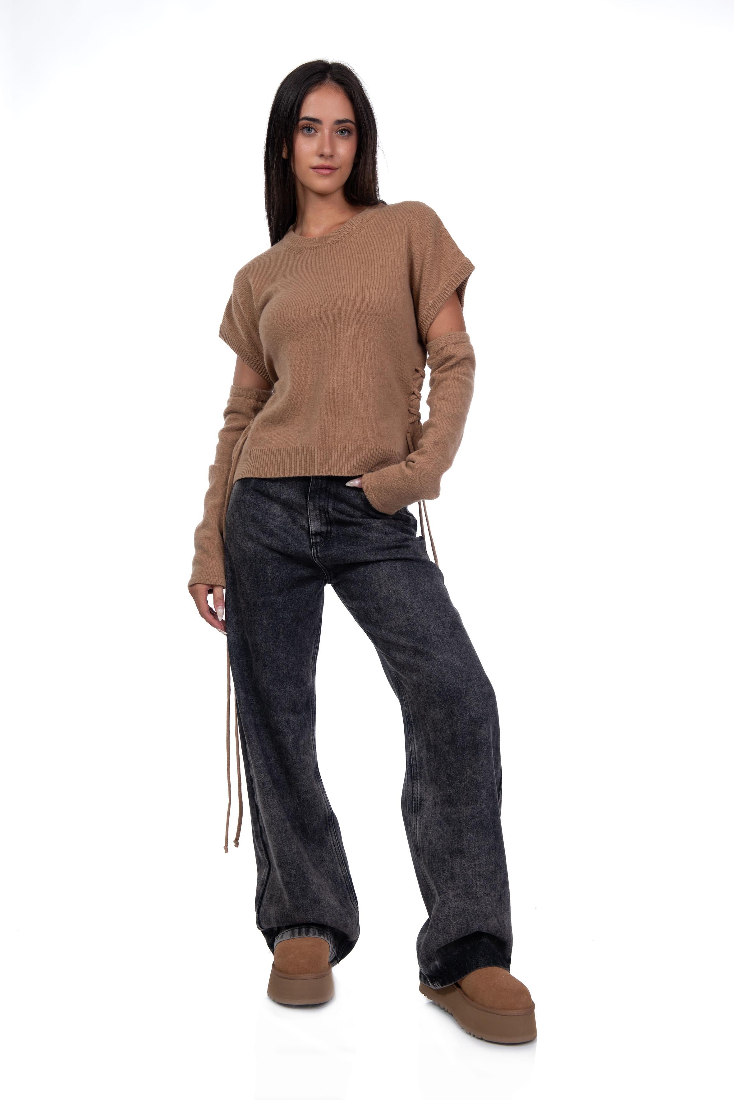 Jeans grigio 30823 G FEDERICA TOSI