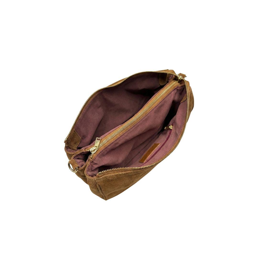 Borsa Reflex 2028 suede cuoio scuro REFLEX 2028 CUOIO SCURO MY BEST BAG