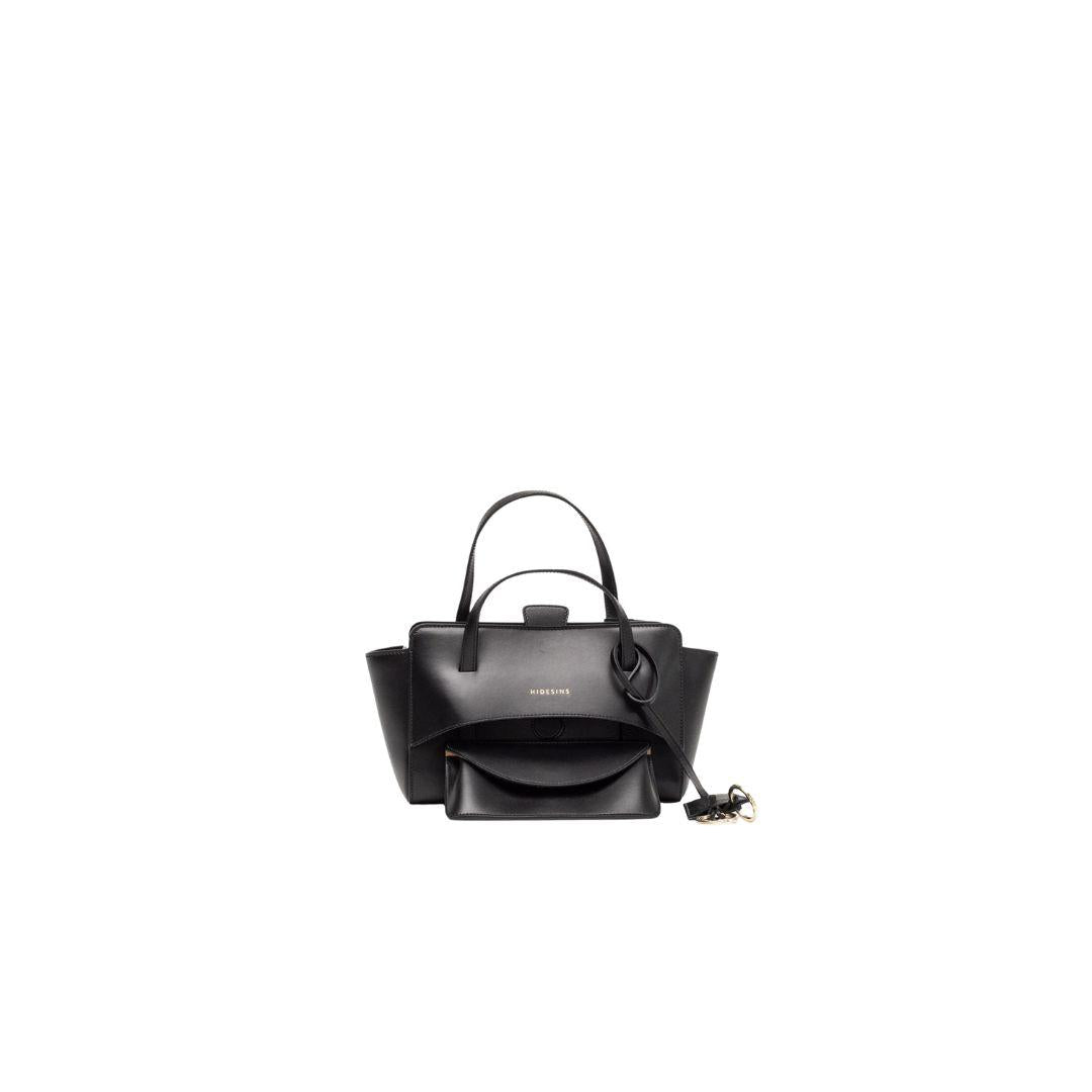 Borsa Flap S nera FLAP S PREMIERE BLACK HIDESINS
