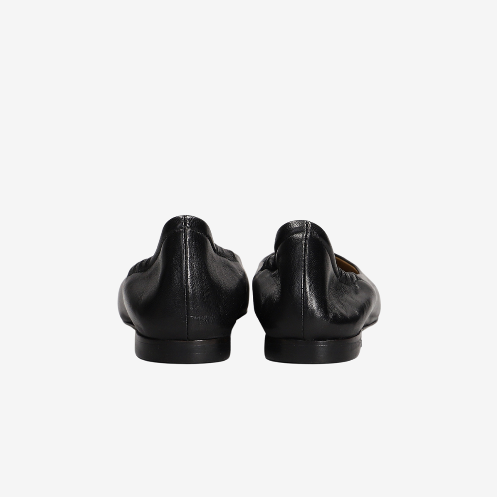 Ballerina in pelle nera 1403 N ANNA F