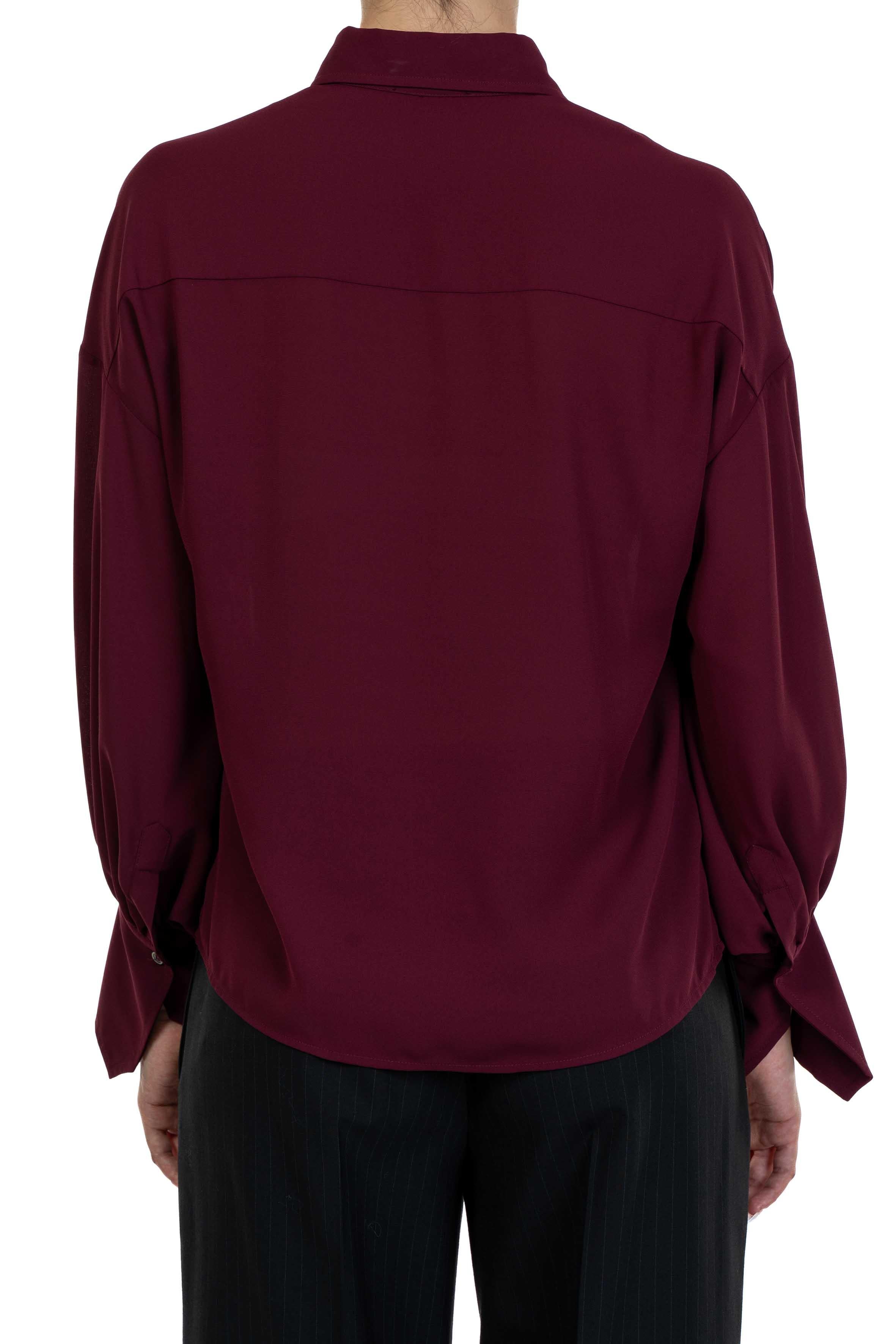 Blusa scollo a V bordò 4032 2859 BORDO ALICE MILLER