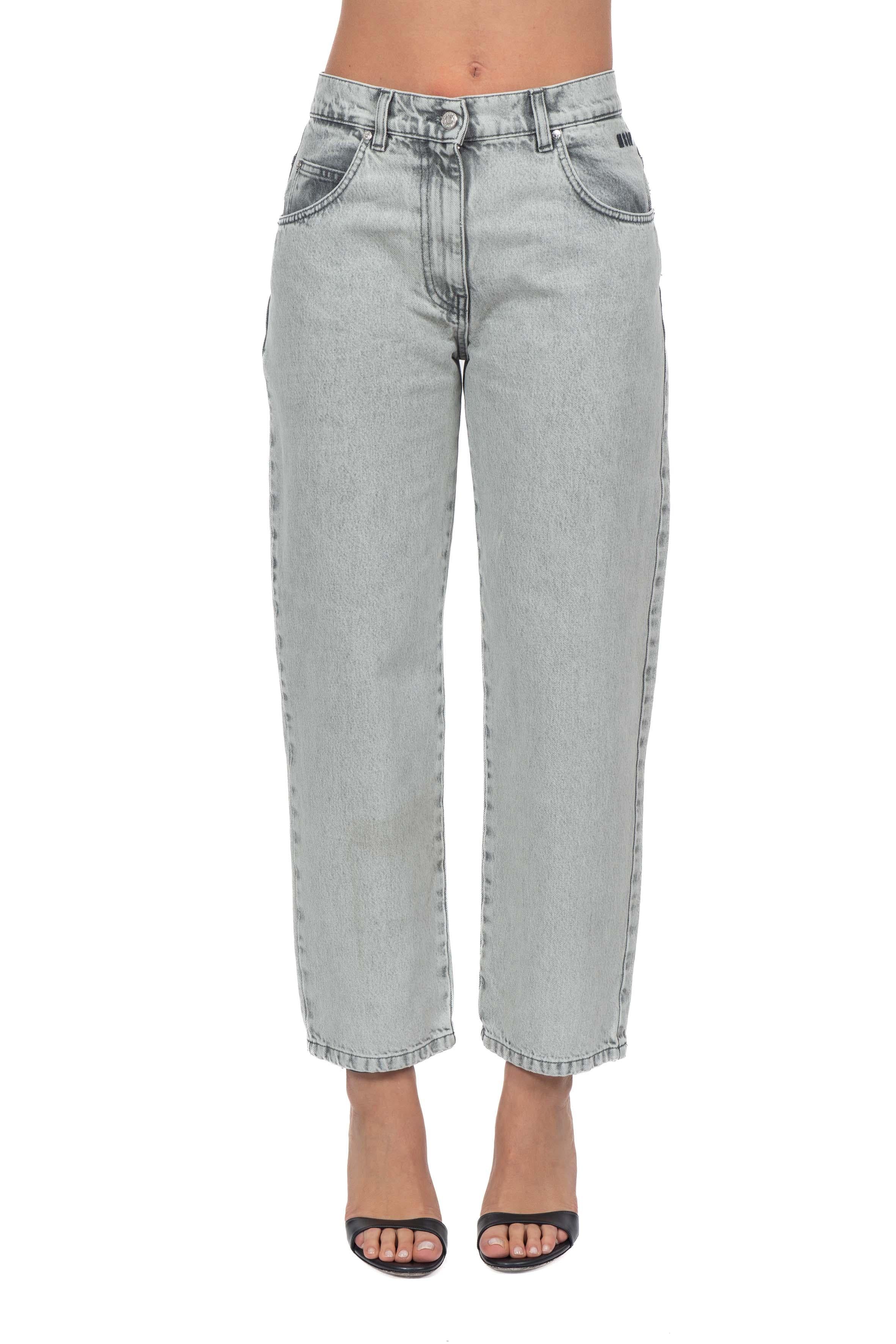 Jeans grigio MSGM 4041MDP237 GREY MSGM