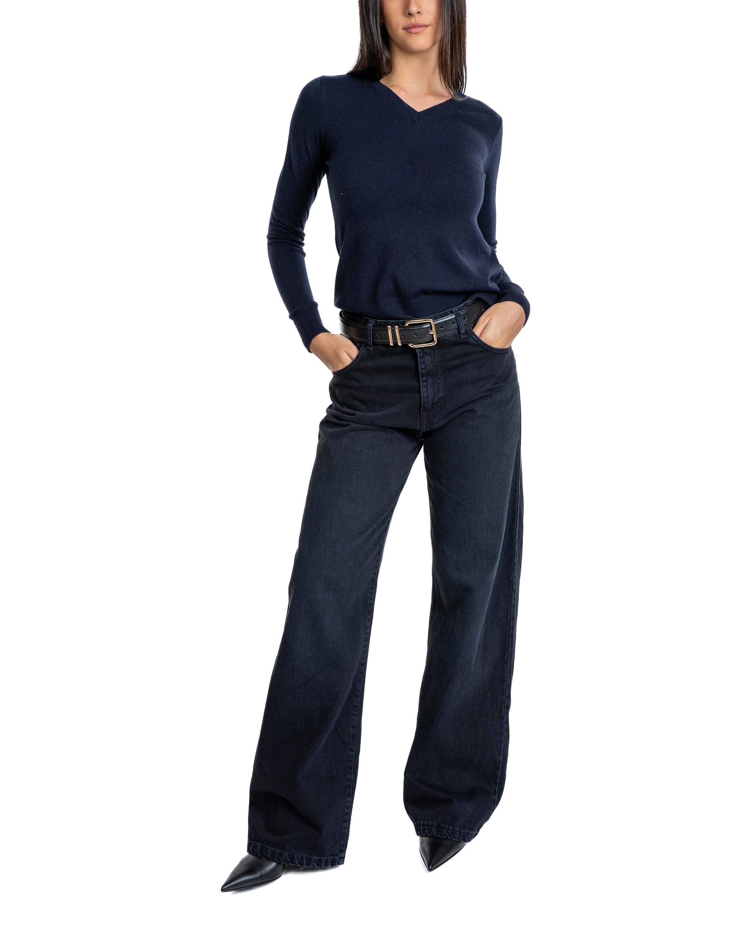 jeans carry over nero 30823 NERO FEDERICA TOSI
