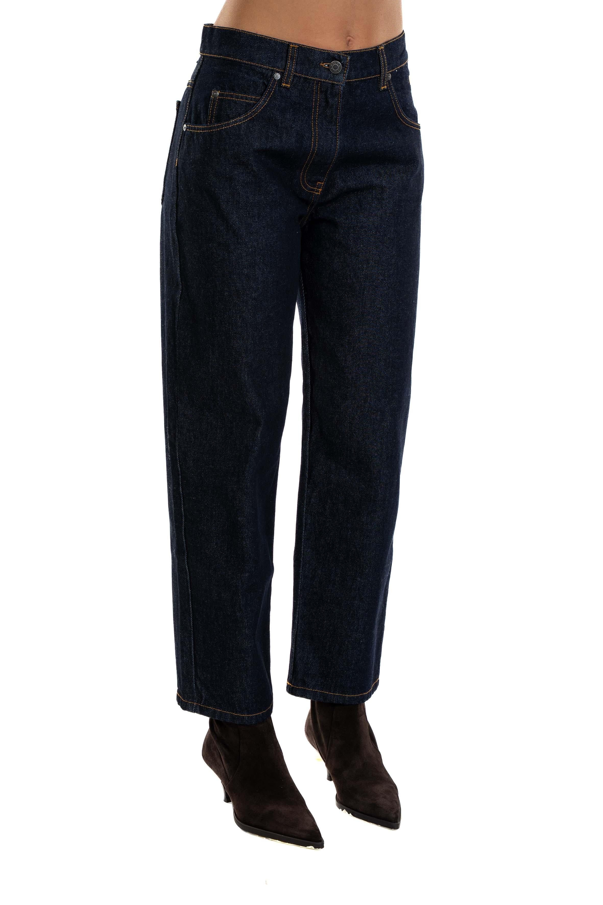 Jeans in denim blu scuro 3941MDP235 BLUE MSGM