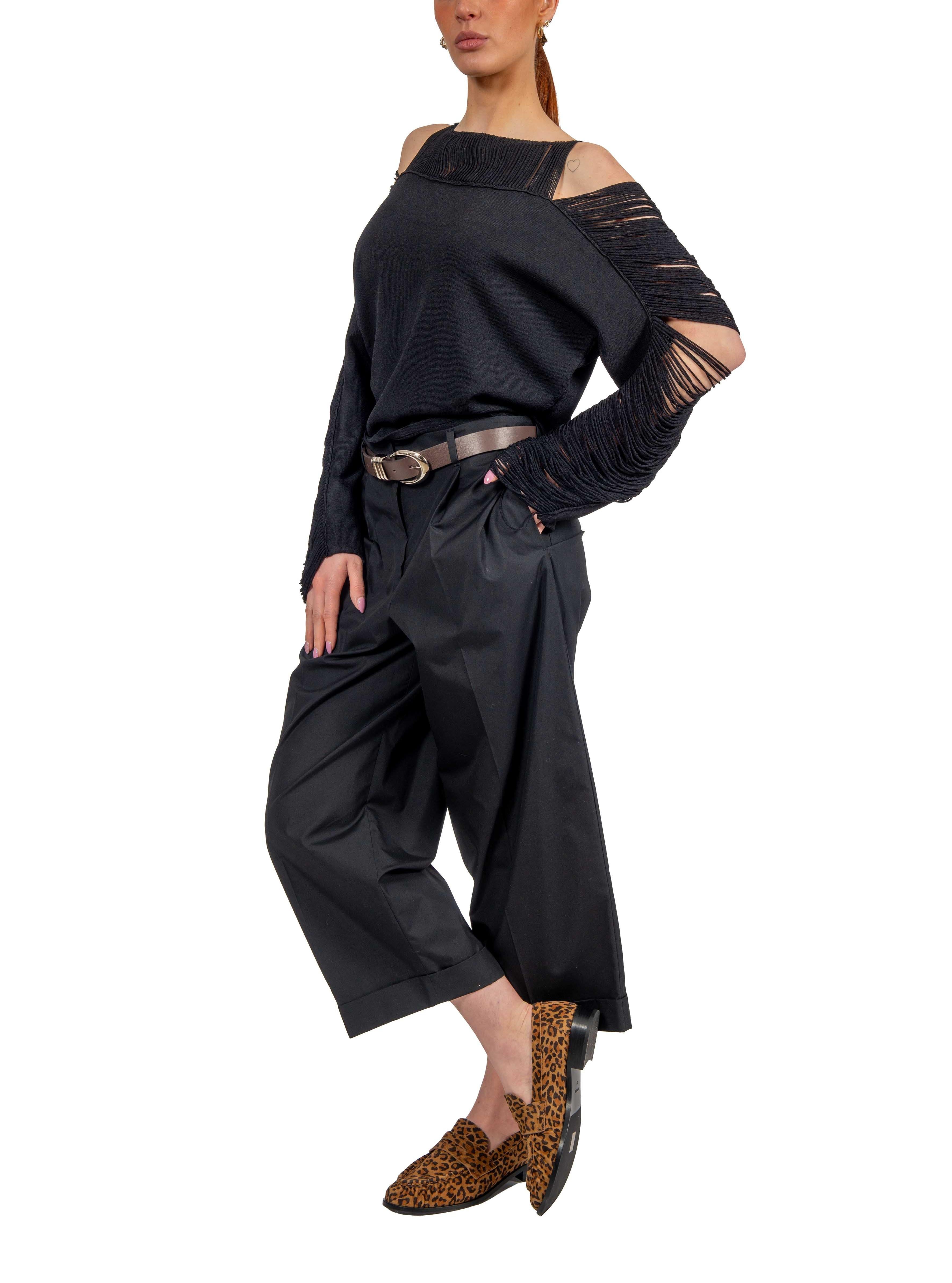 Maglia Odette nera ODETTE F6SA44 NERO LIVIANA CONTI