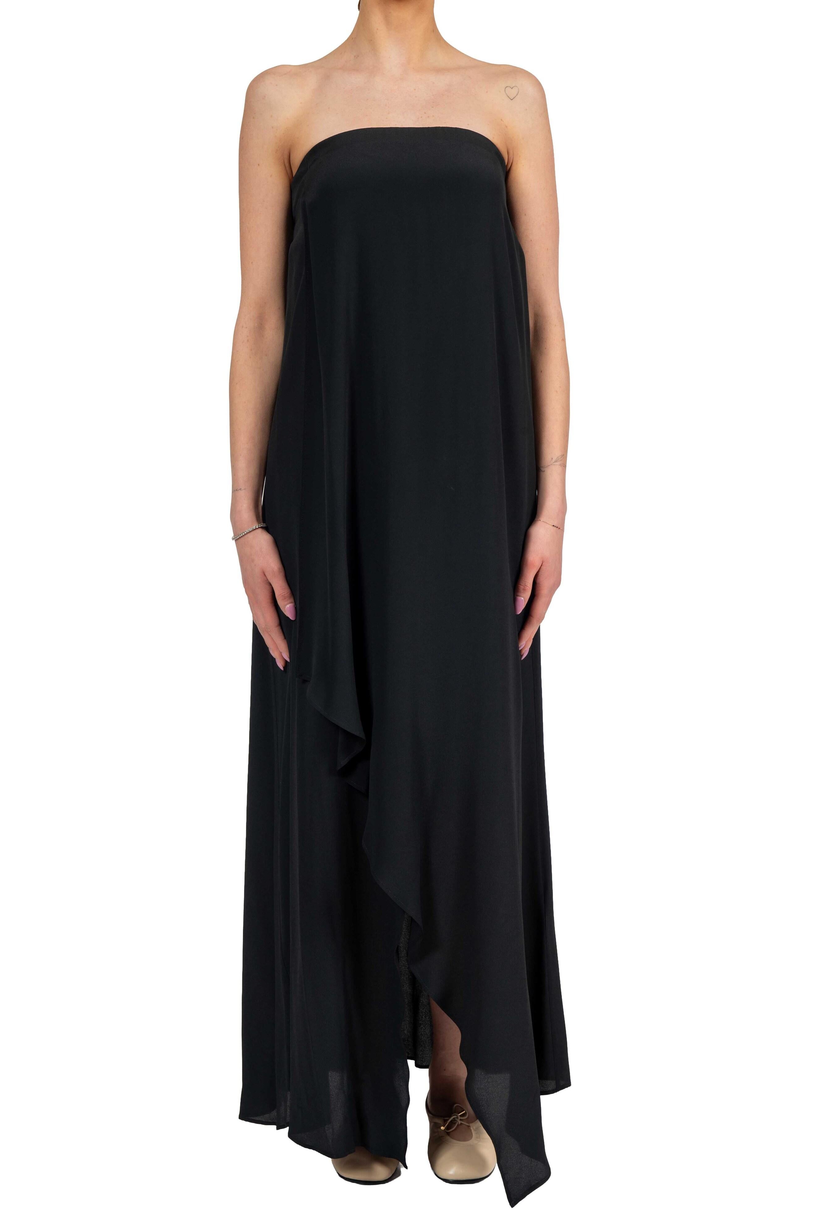 Abito Zoey nero ZOEY S6SU35 NERO SEMICOUTURE
