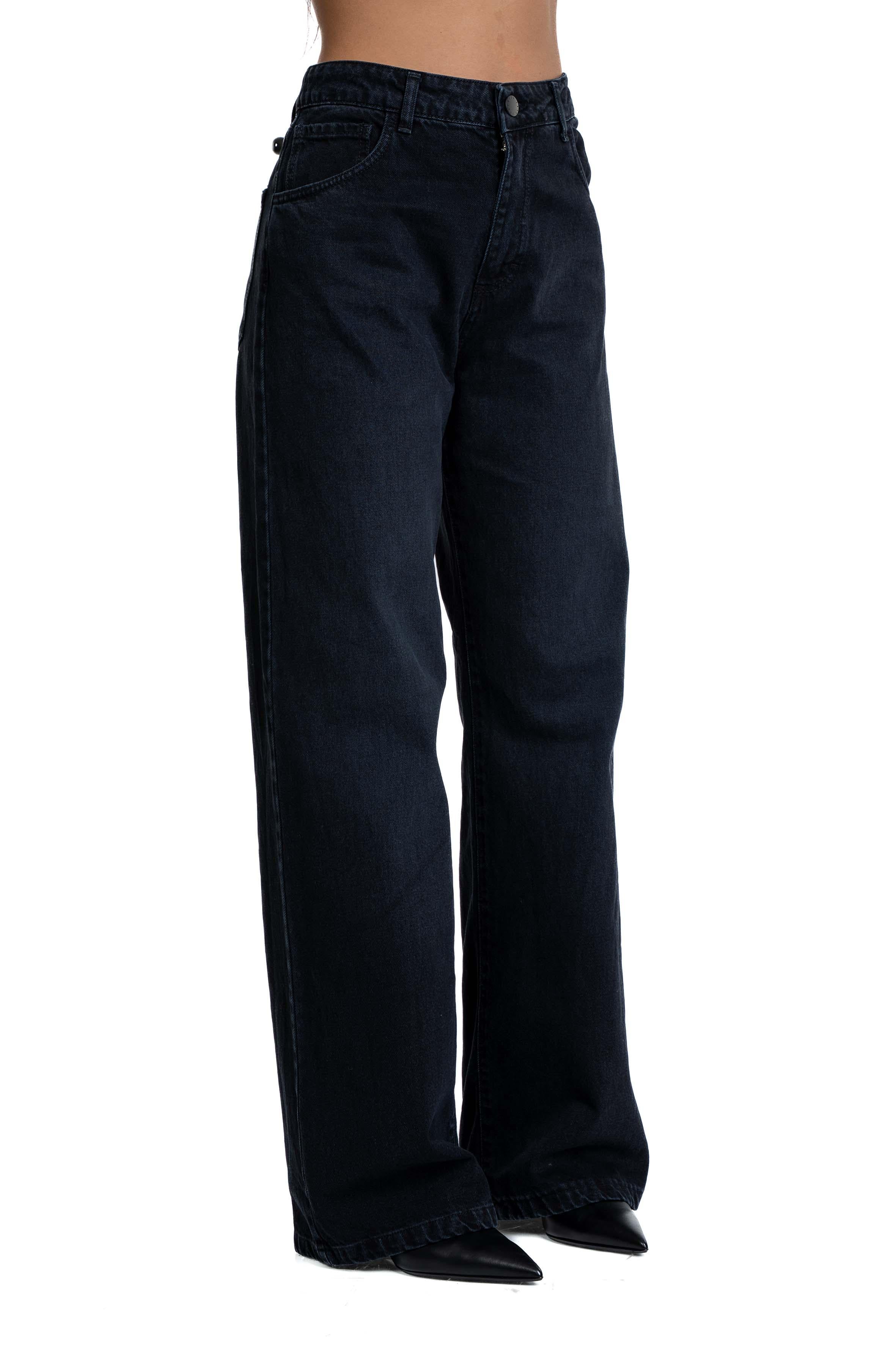 jeans carry over nero 30823 NERO FEDERICA TOSI