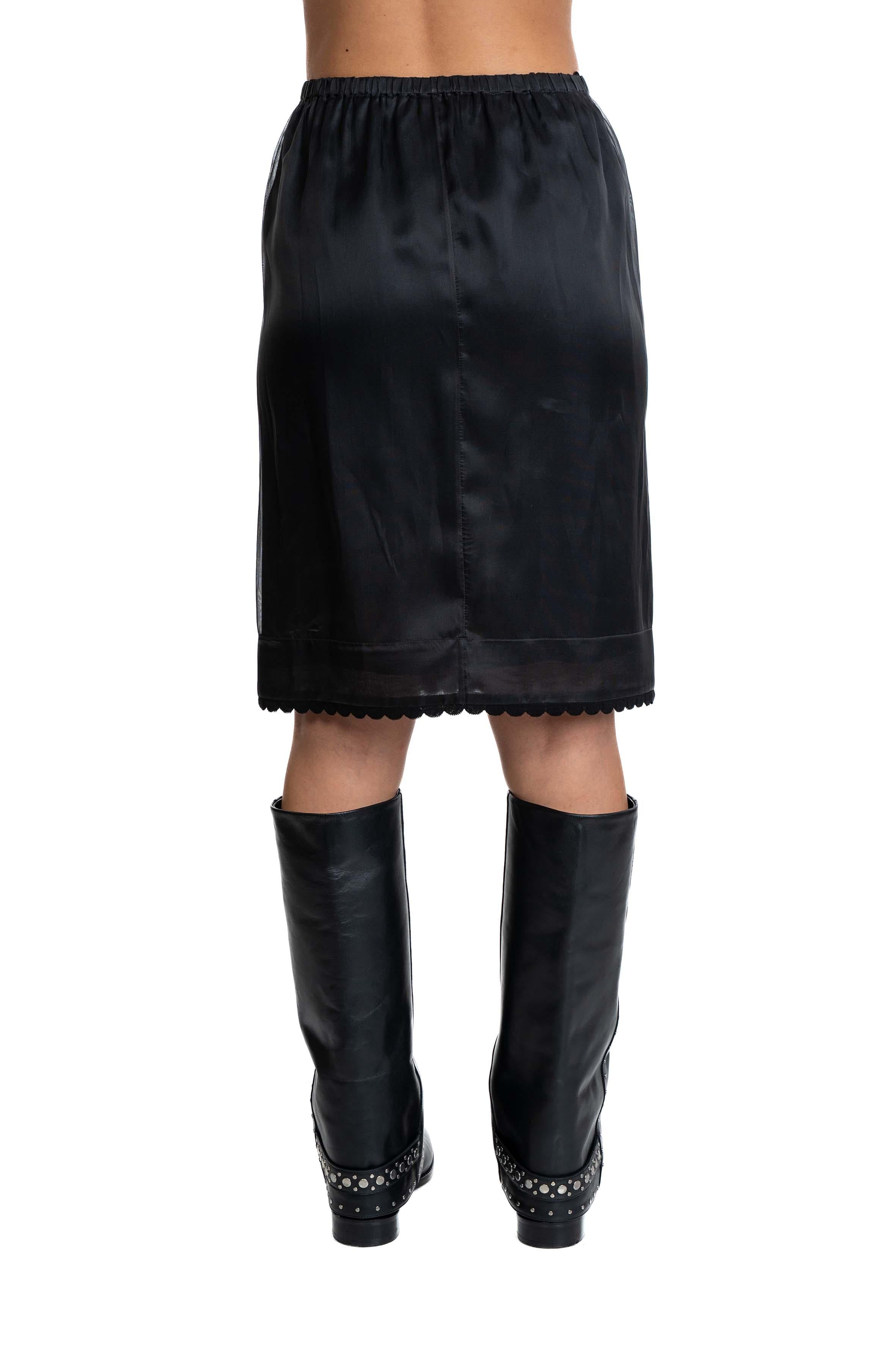 Gonna in tulle c031 nera C031 NERO N° 21