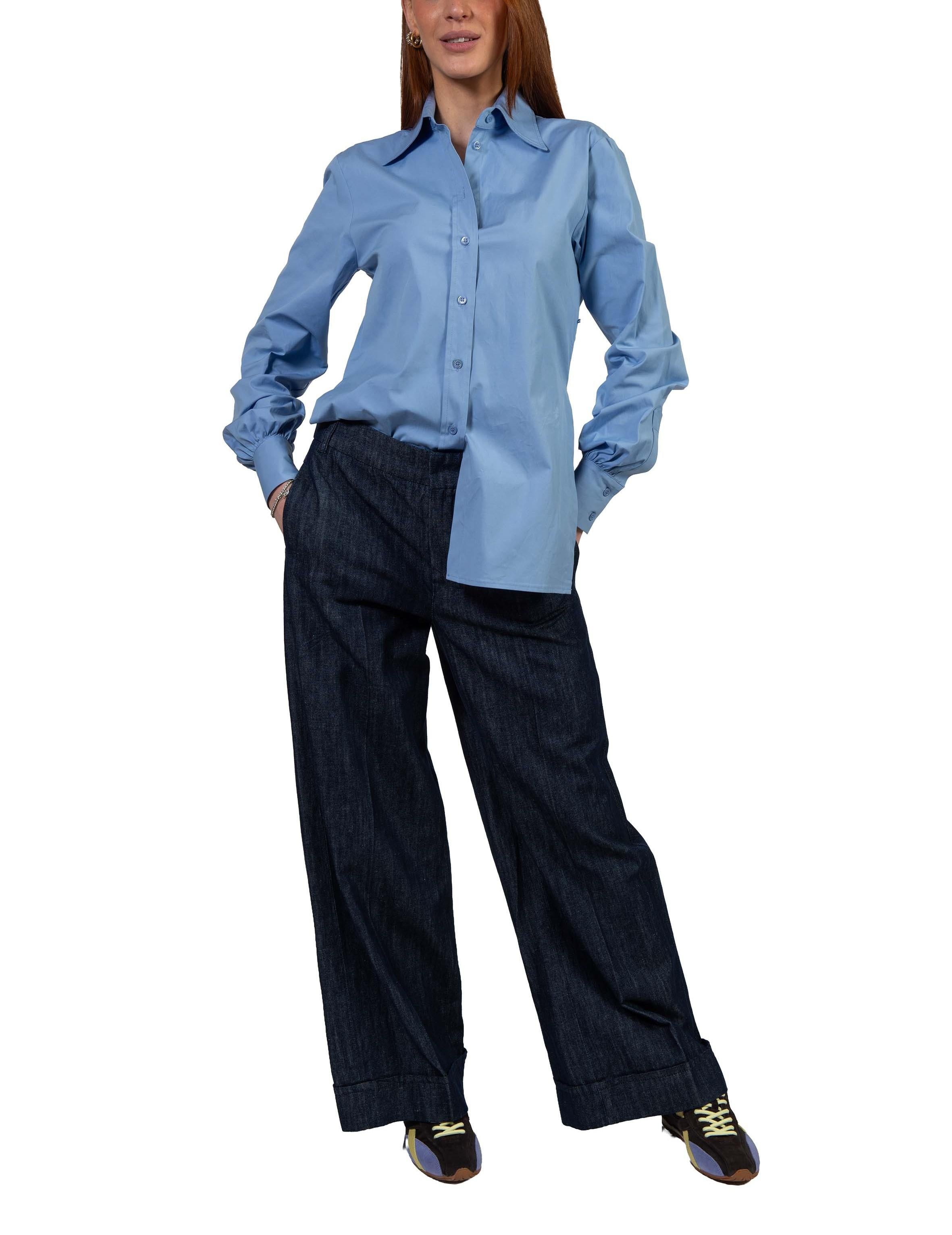 Camicia Juana in cotone Cocco JUANA Y6SK13 COCCO SEMICOUTURE