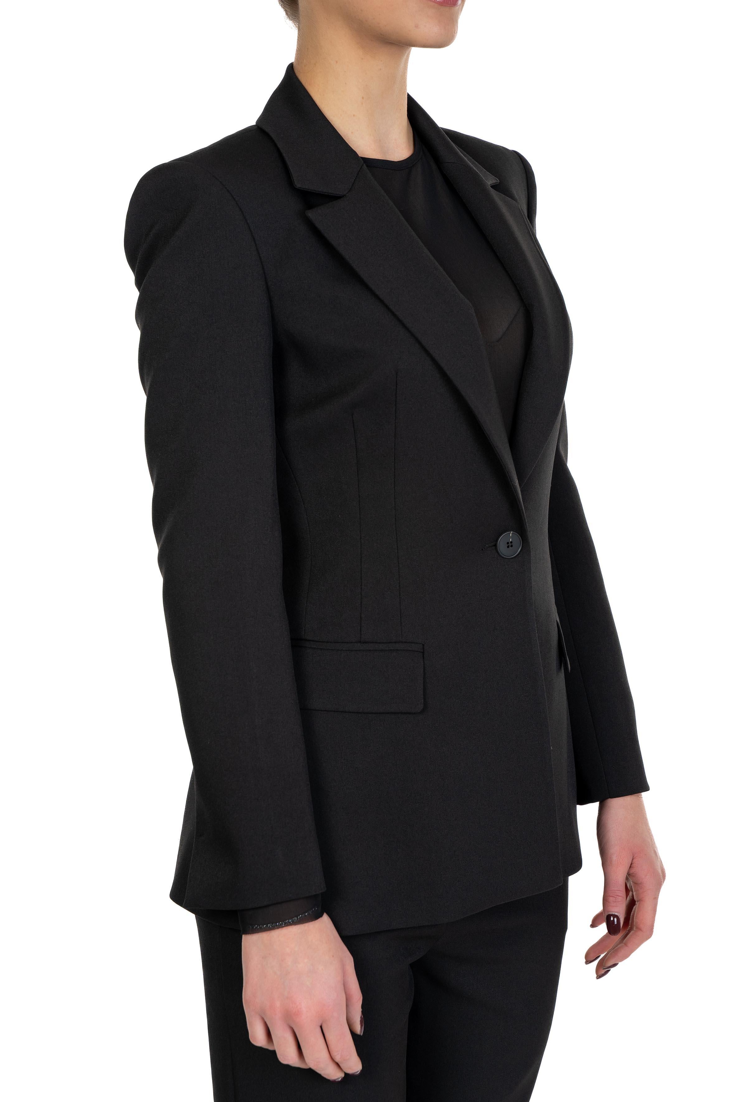 Giacca monopetto nera 4744 4334 NERO ALICE MILLER