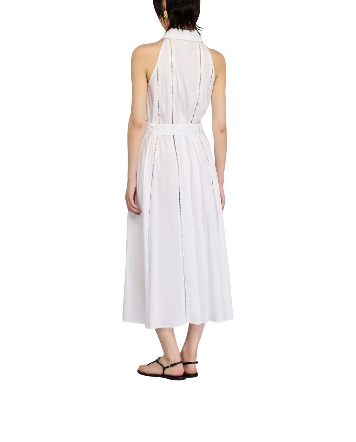 Abito Mirtie lungo MIRTIE BIANCO SEMICOUTURE