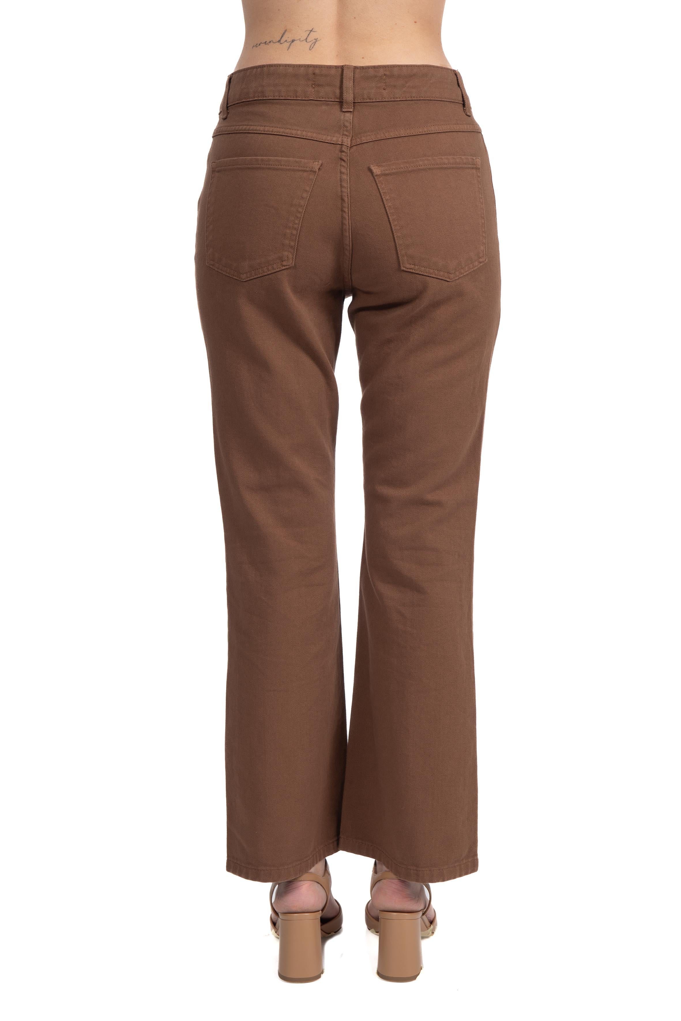 Jeans trombetta 40809 nocciola 40809 NOCCIOLA FEDERICA TOSI