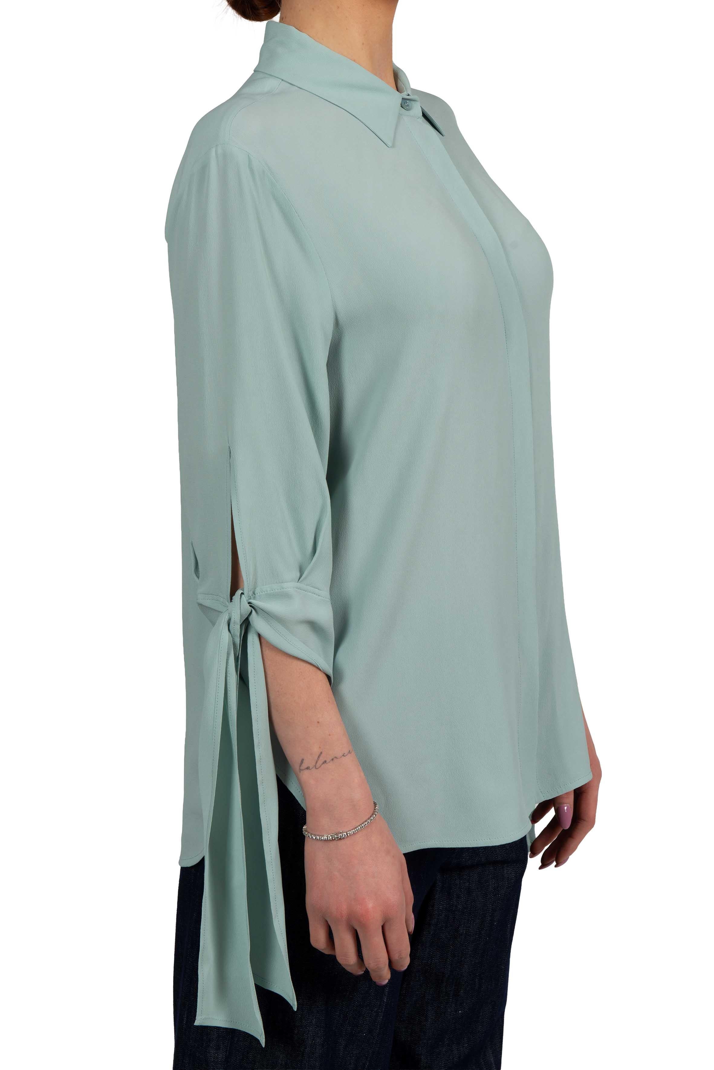 Camicia Brittani verde acqua BRITTANI ORIE SEMICOUTURE