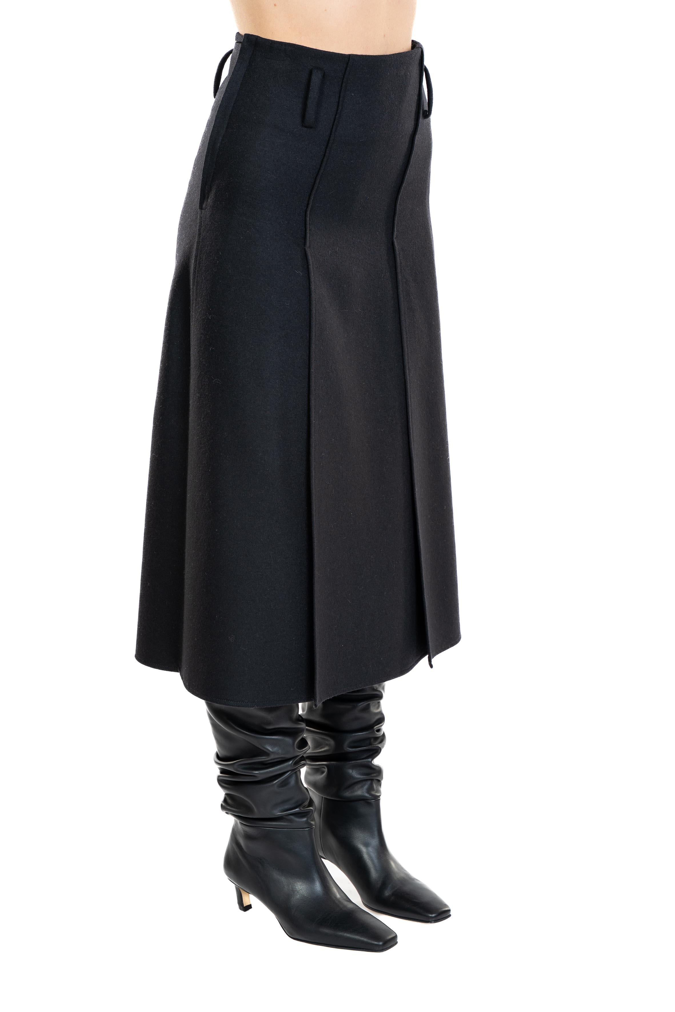 Gonna lounguette Tisha TISHA F5WN20 NERO LIVIANA CONTI