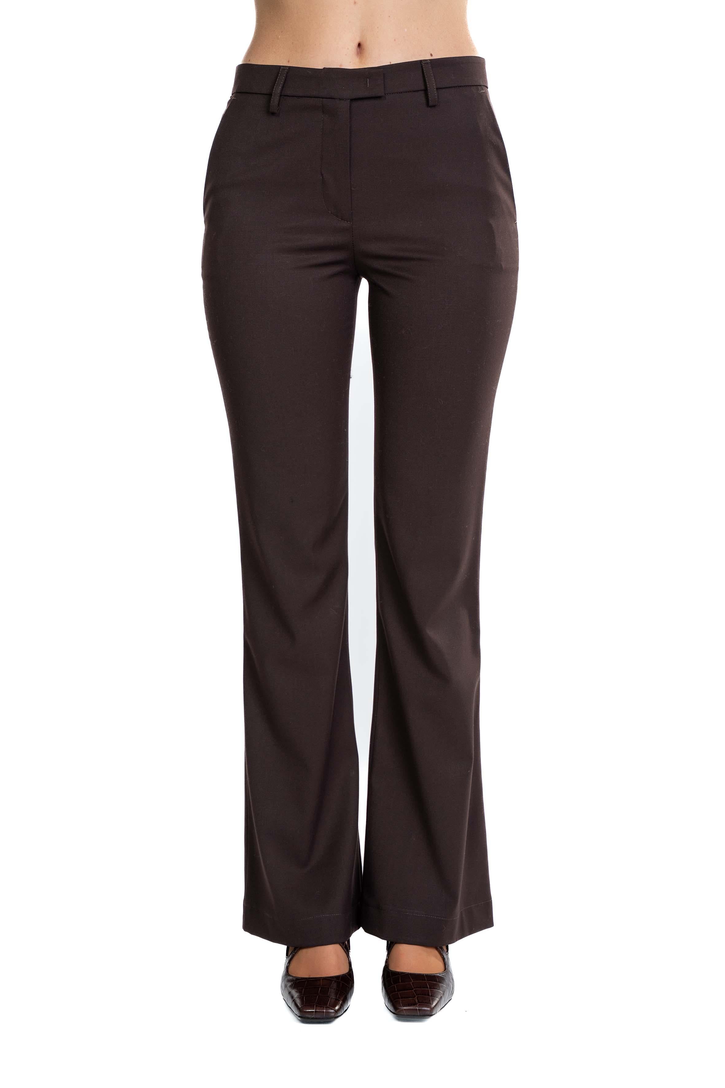 Pantalone trombetta testa di moto 4614 4338 MORO ALICE MILLER