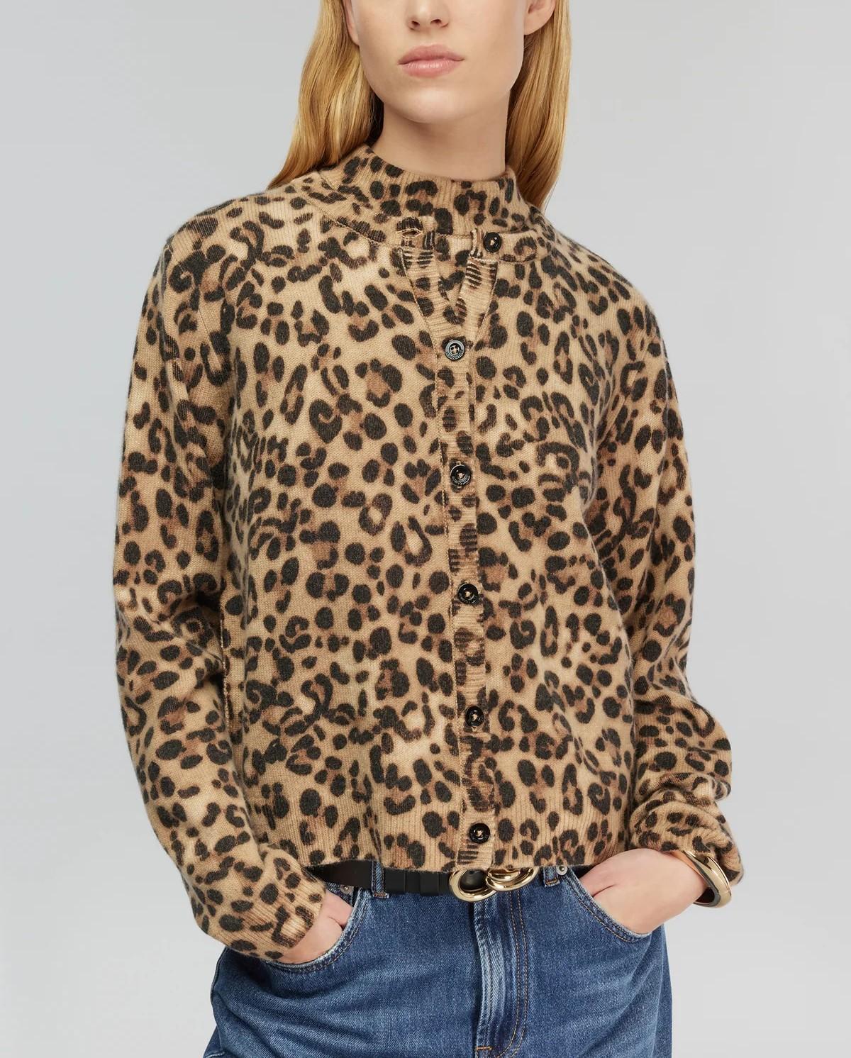 Irmine Cardigan IRMINE Y5WD43 MACULA SEMICOUTURE