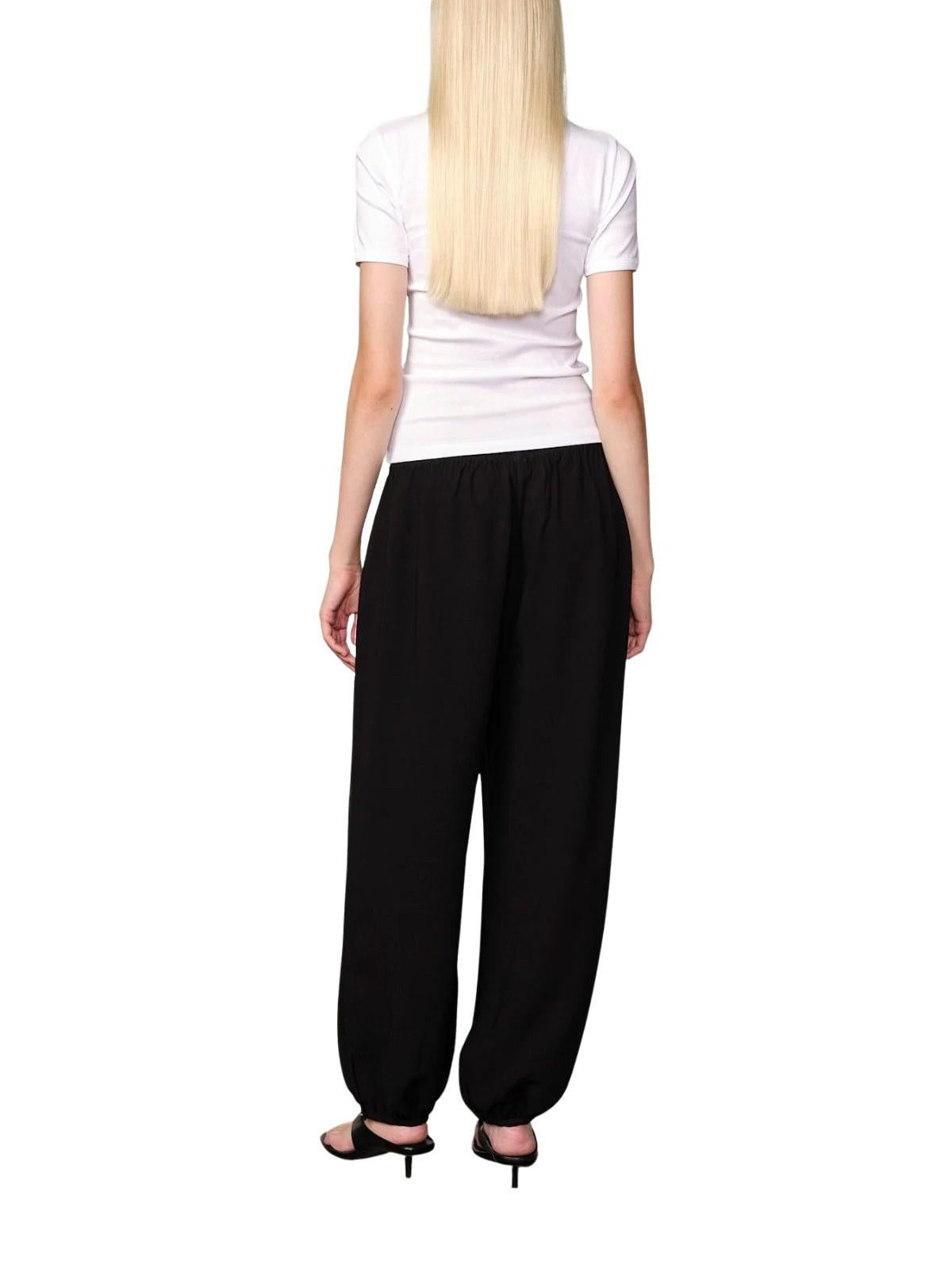 pantalone NYA PANTS BLACK HERSKIND