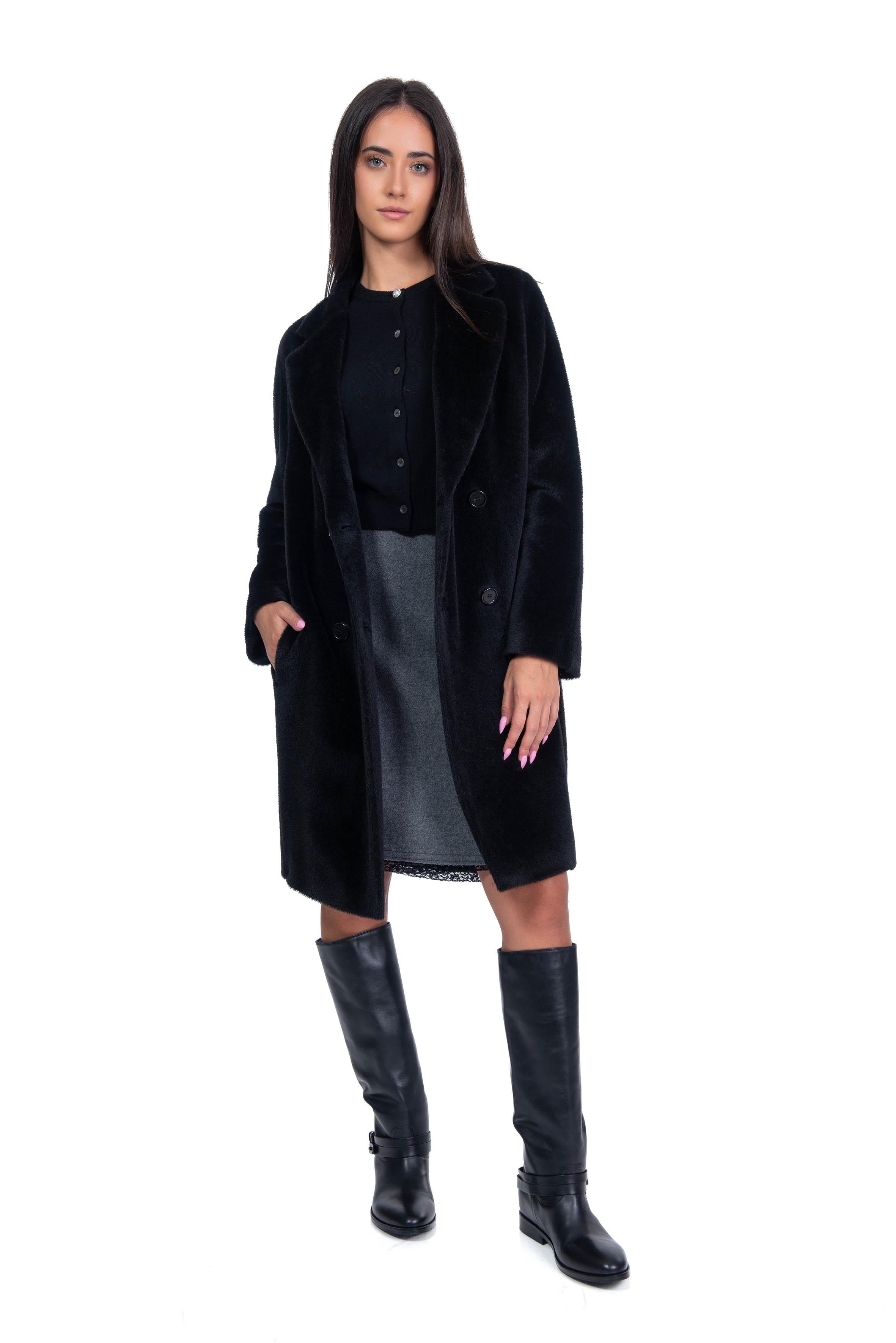 Cappotto Roseto nero ROSETO G MAX MARA