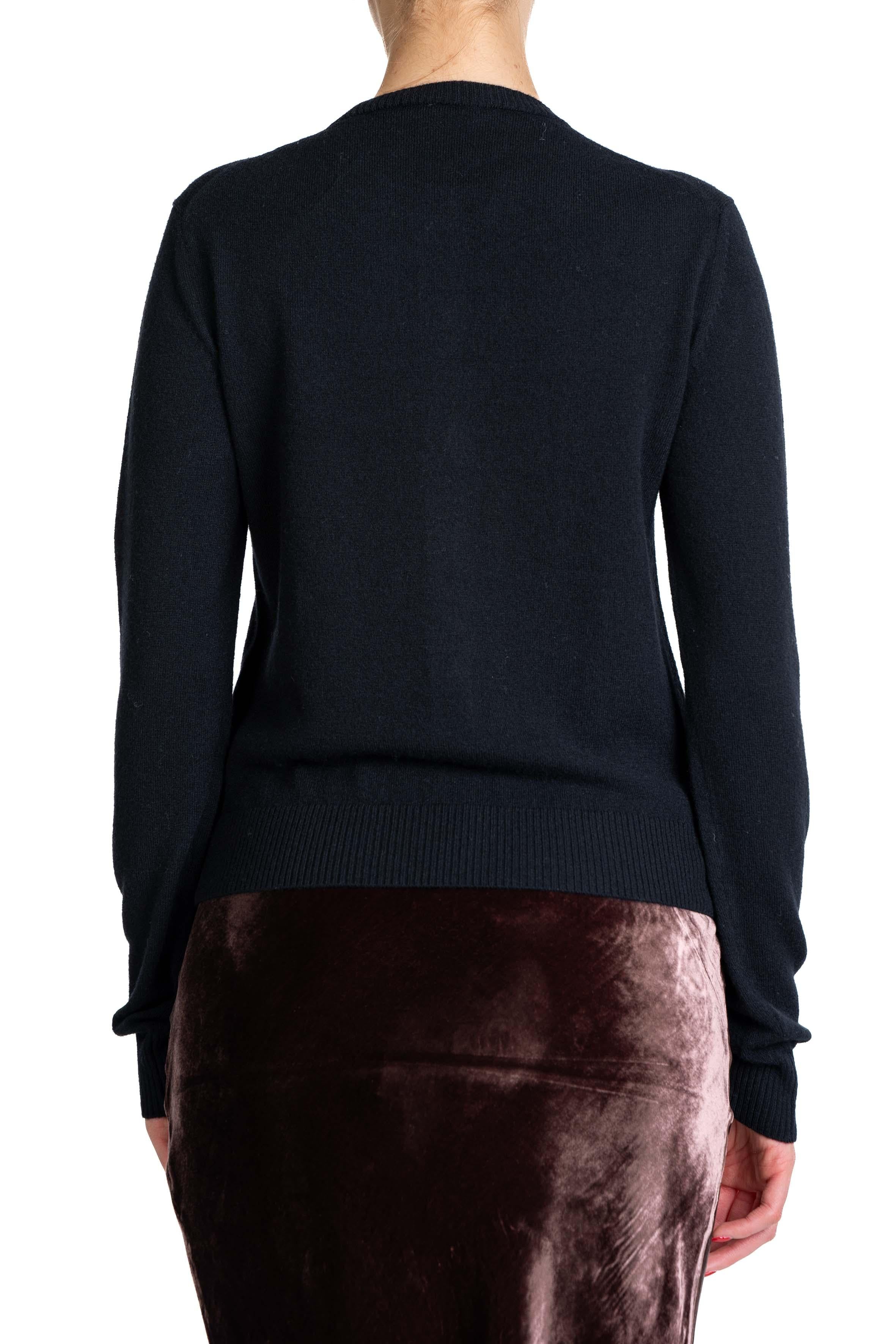 Cardigan nero A036 A036 9000 N° 21