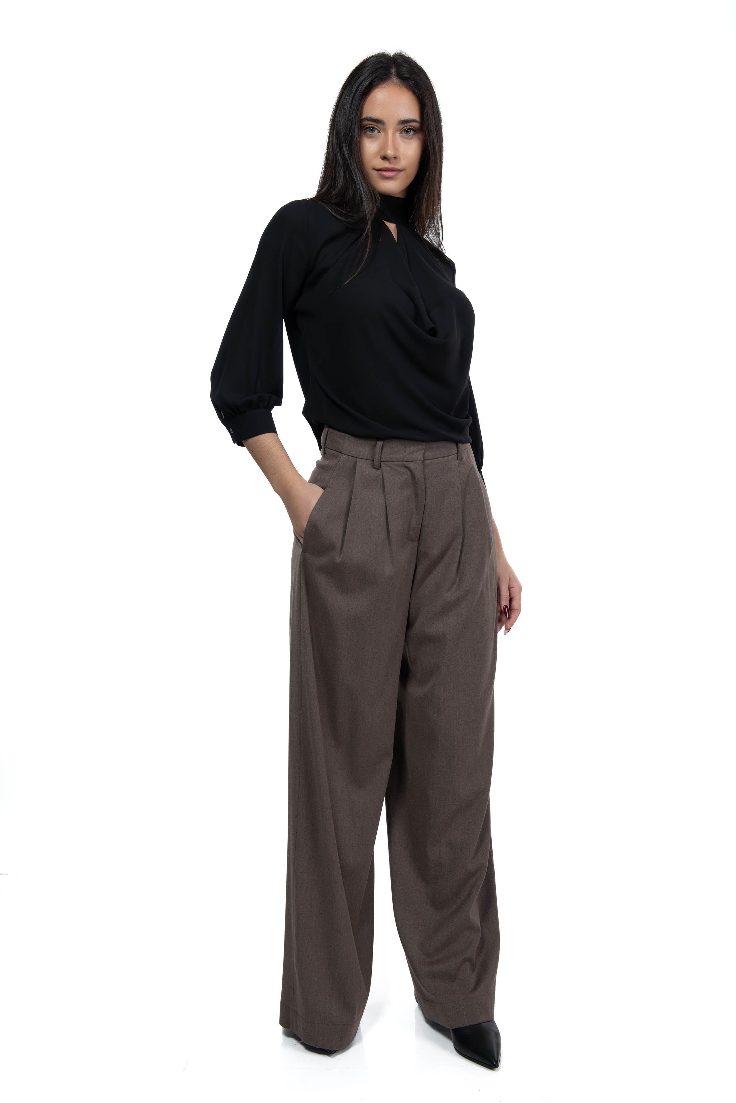Pantalone pence tortora 2974 4341 T ALICE MILLER