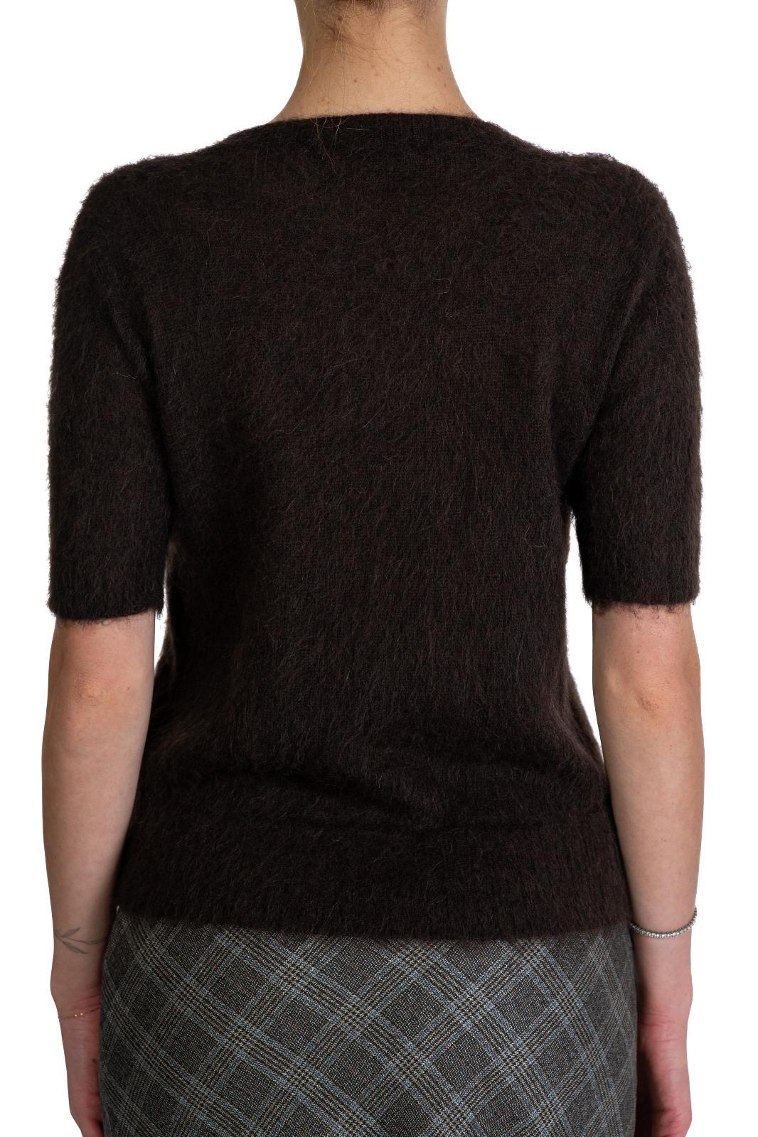 Maglia in alpaca 61292 WENGE D.EXTERIOR