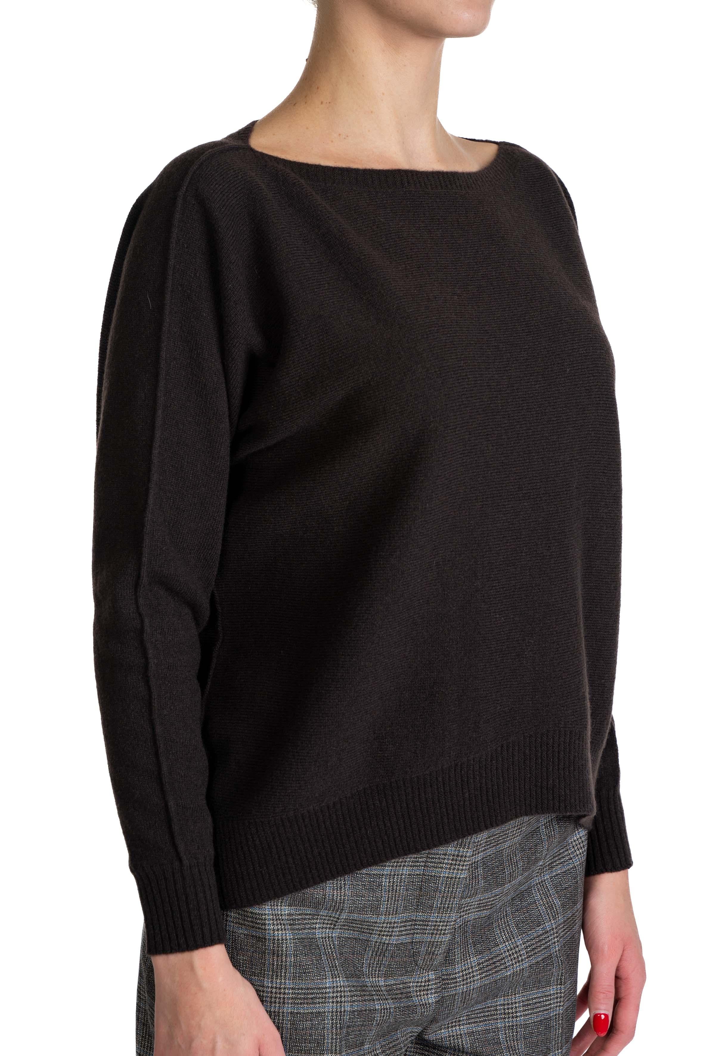 Maglia scollo a barca 61156 WENGE D.EXTERIOR