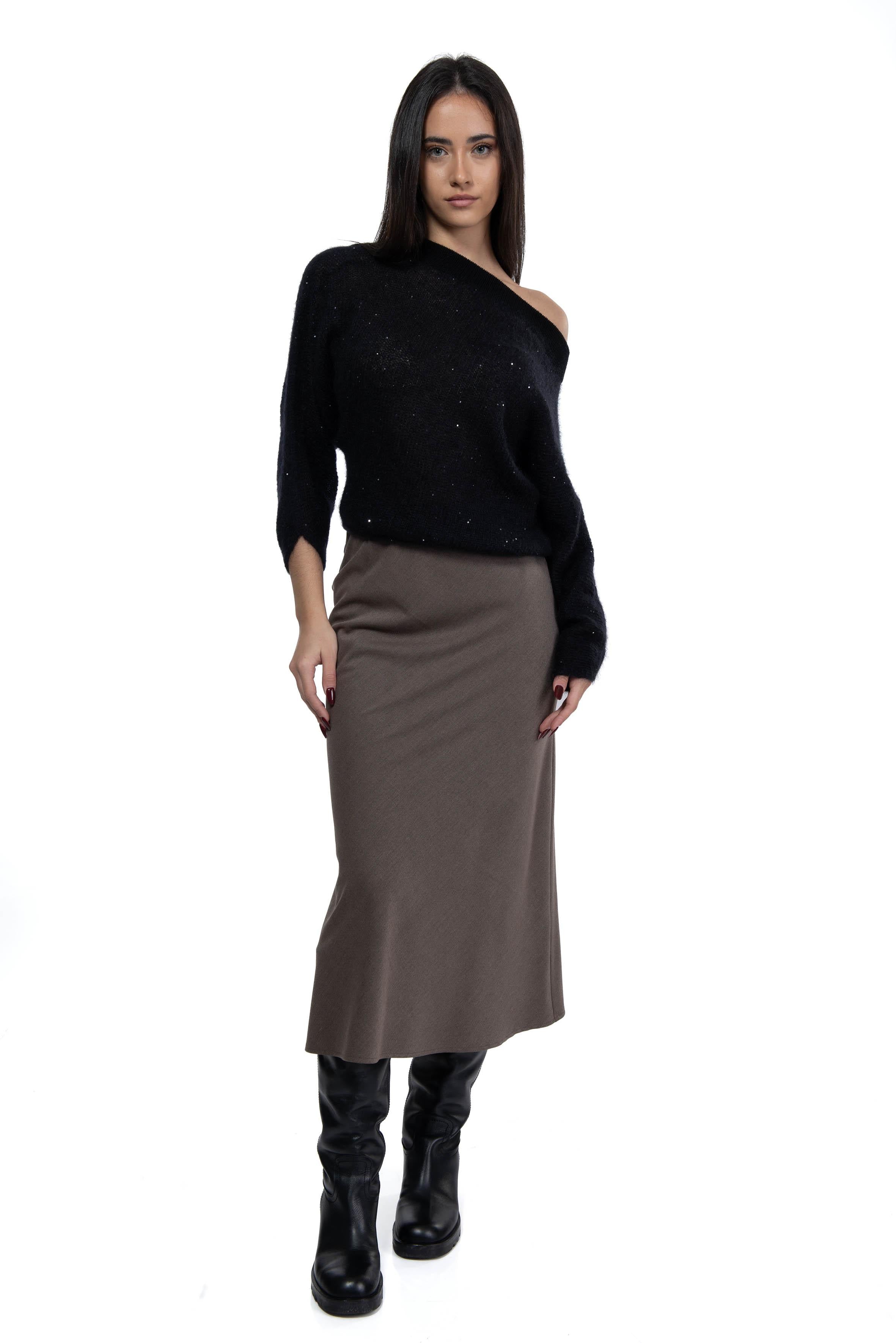 Gonna lounguette tortora 2639 4338 T ALICE MILLER