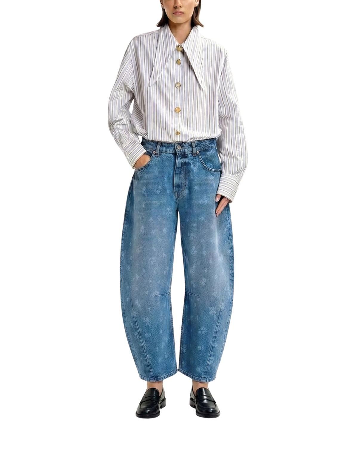 Camicia Jomato JOMATO POINT SHIRT WHITE ESSENTIEL ANTWERP