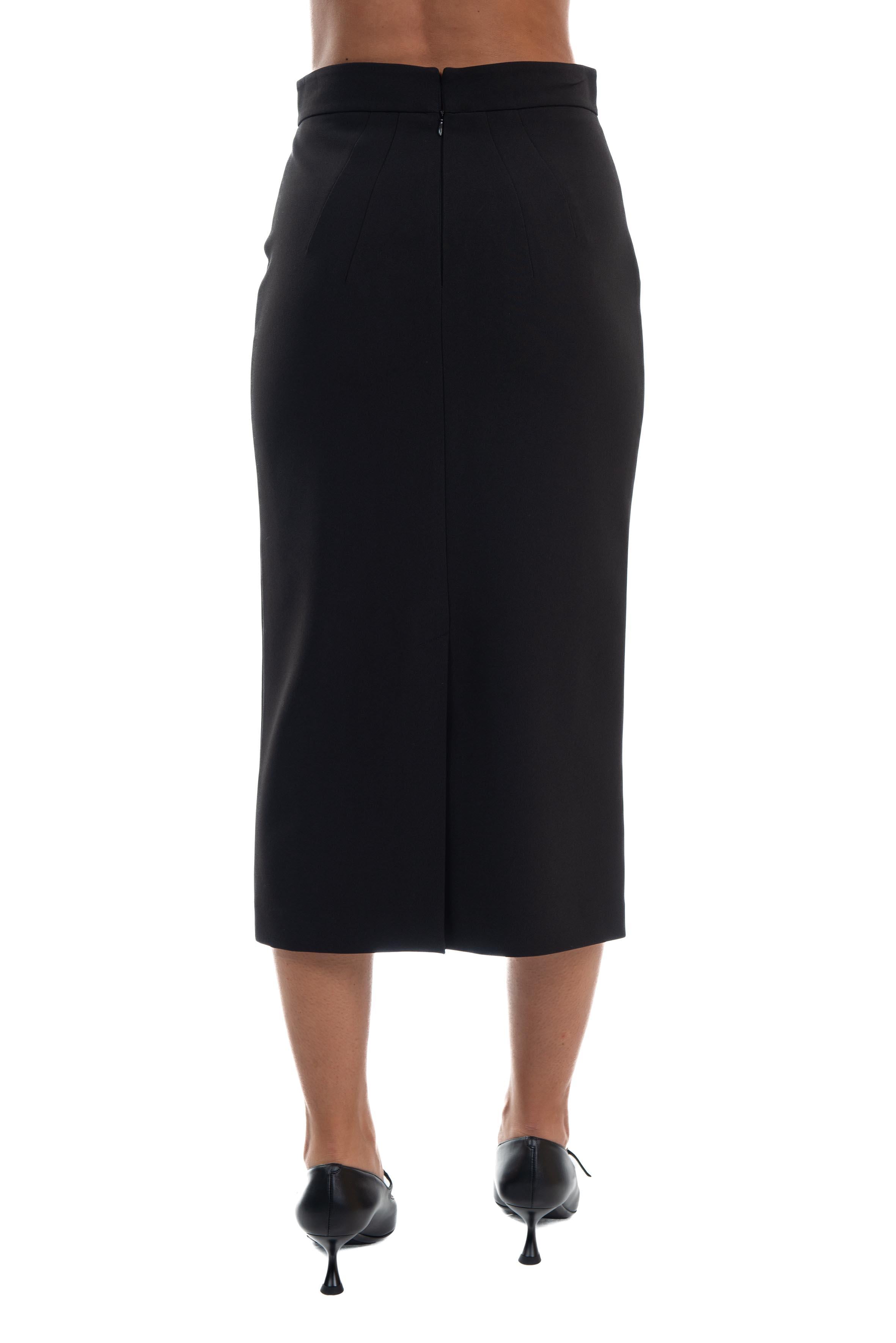 Gonna longuette nera 4063 4179 N ALICE MILLER
