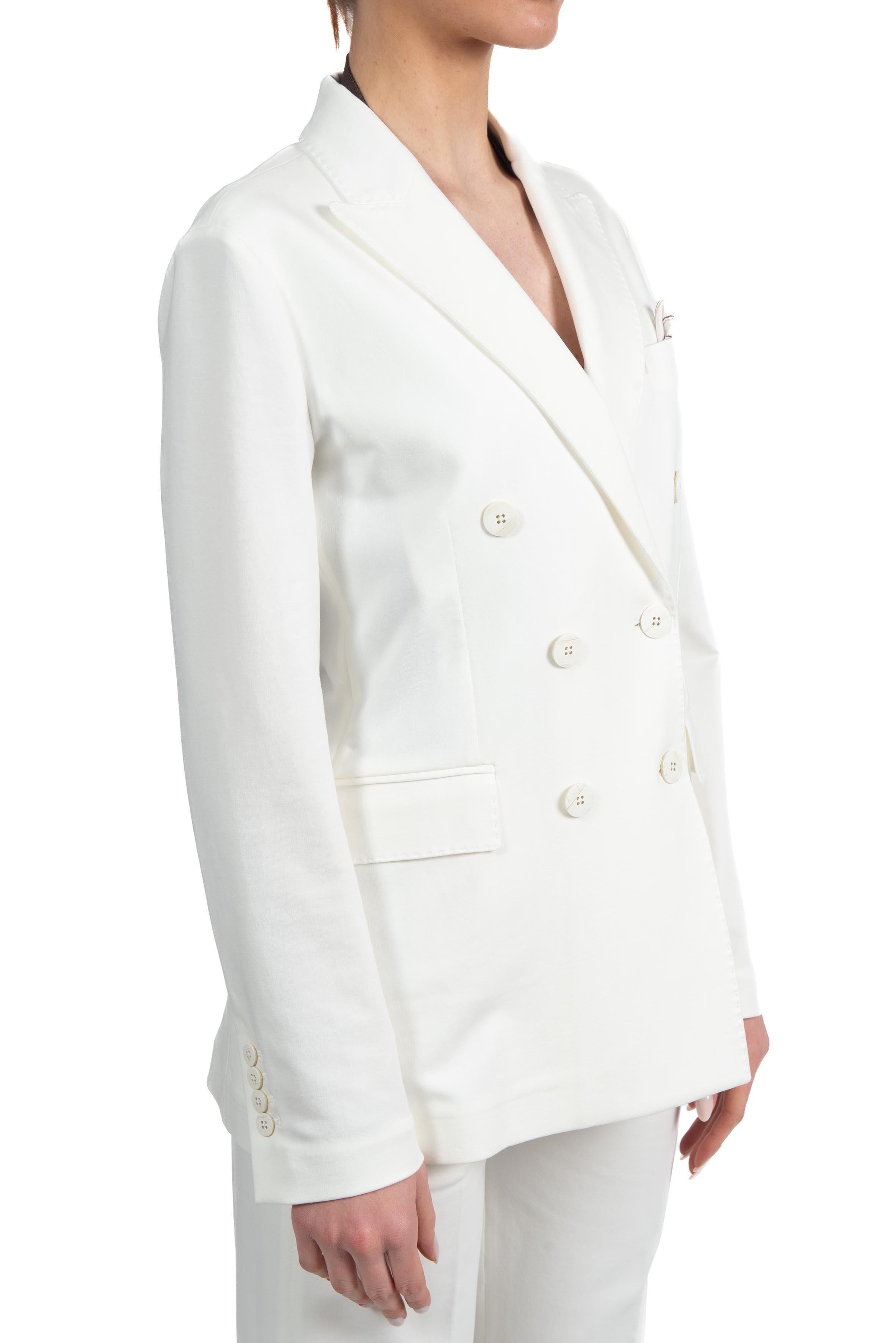 Giacca double breasted Circolo 1901. FD3820 SIMPLY WHITE CIRCOLO
